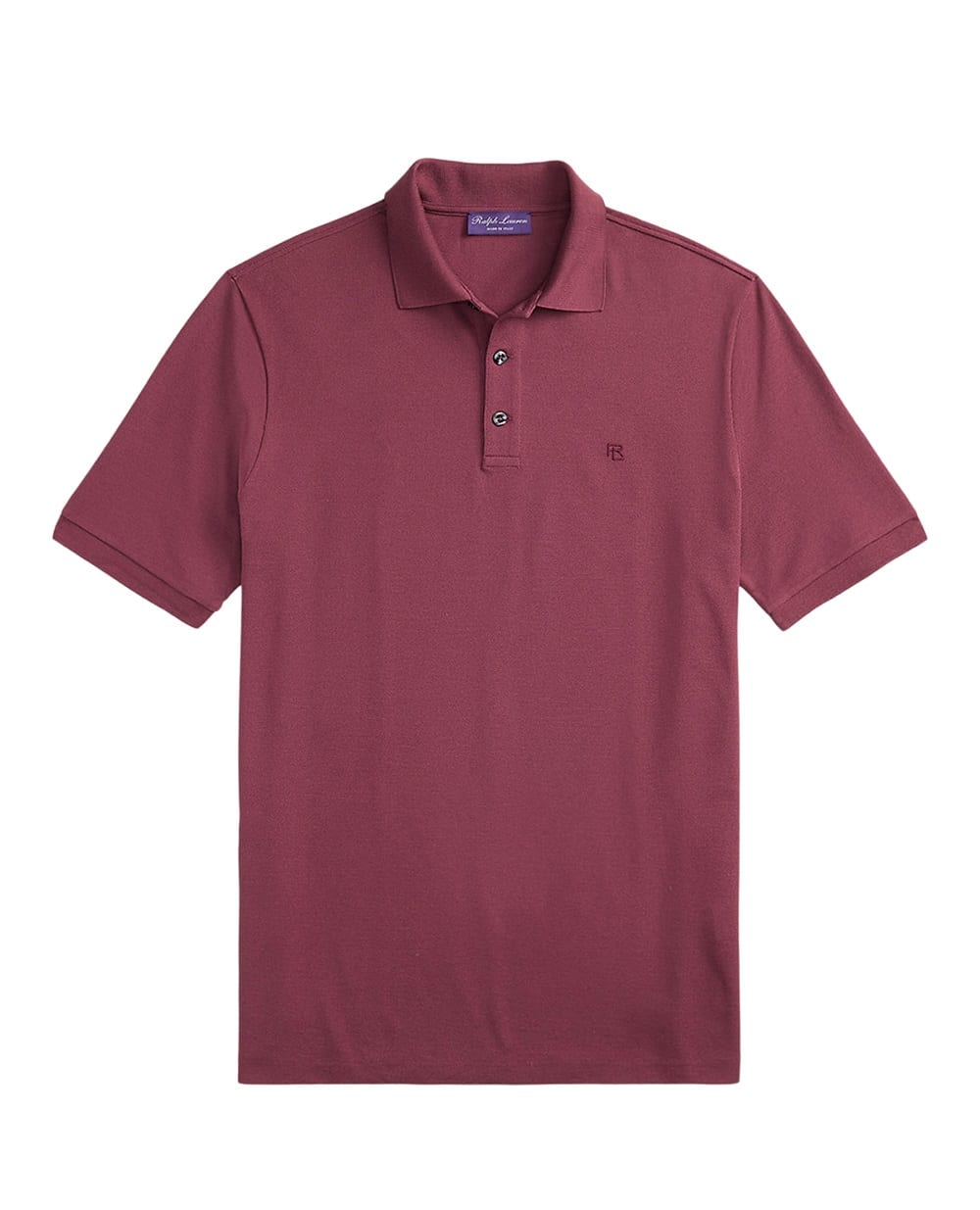 Поло из пике Ralph Lauren Purple Label 790877021047, красный цвет • Купить в интернет-магазине Kameron