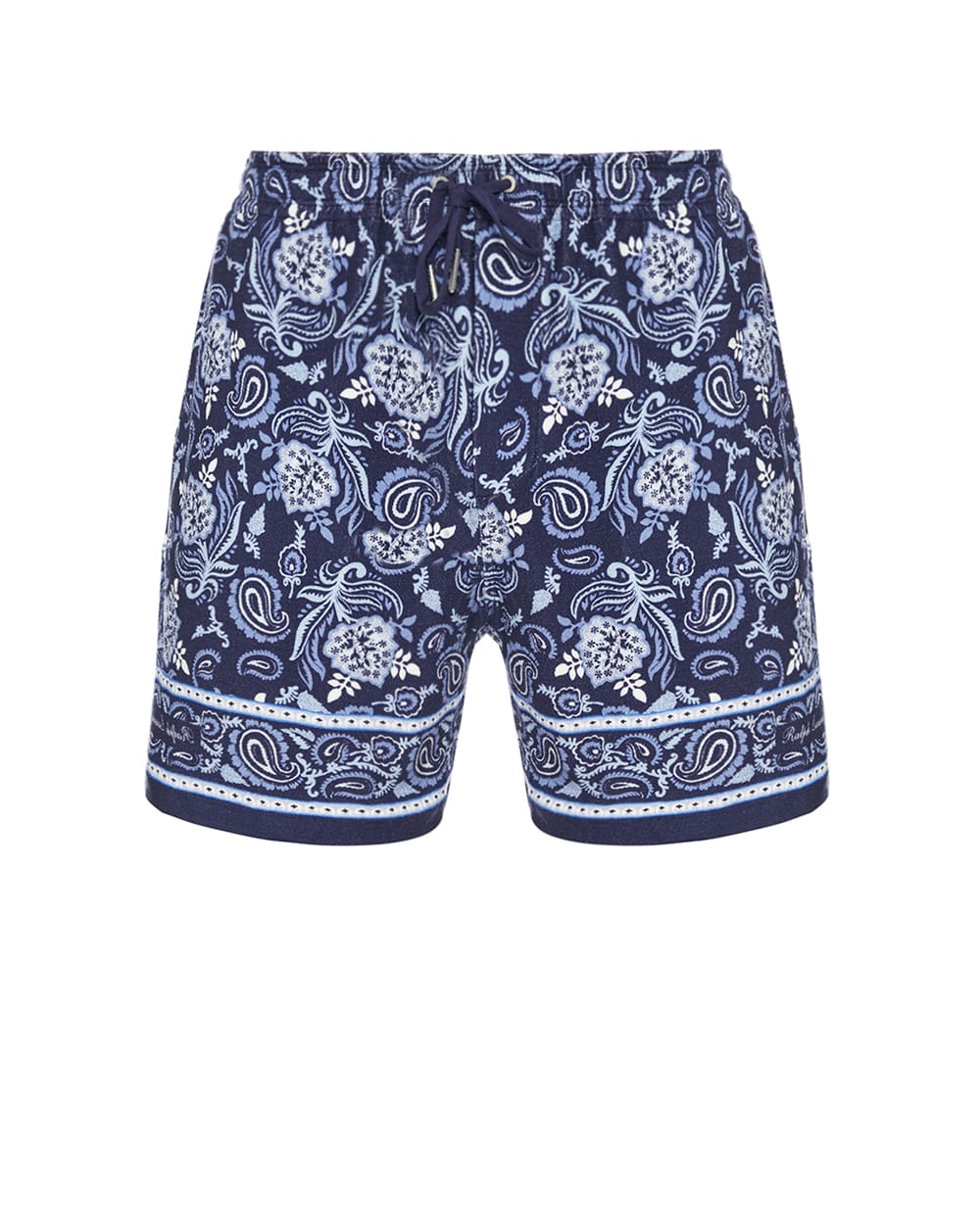 Шорты с принтом пейсли Ralph Lauren Purple Label 790963520001, темно-синий цвет • Купить в интернет-магазине Kameron