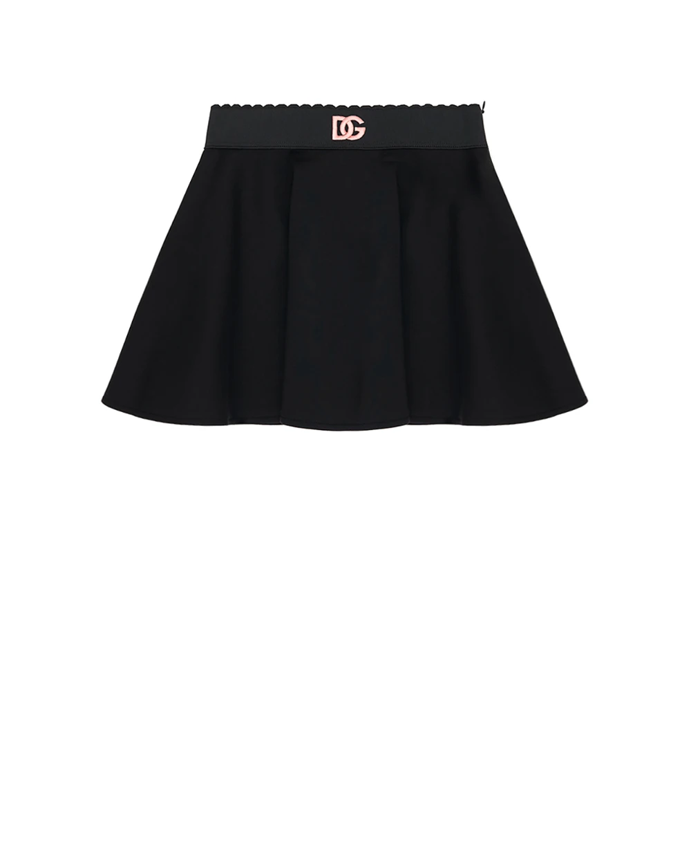 Детская юбка Dolce&Gabbana Kids L54I67-G7N9Q-B, черный цвет • Купить в интернет-магазине Kameron