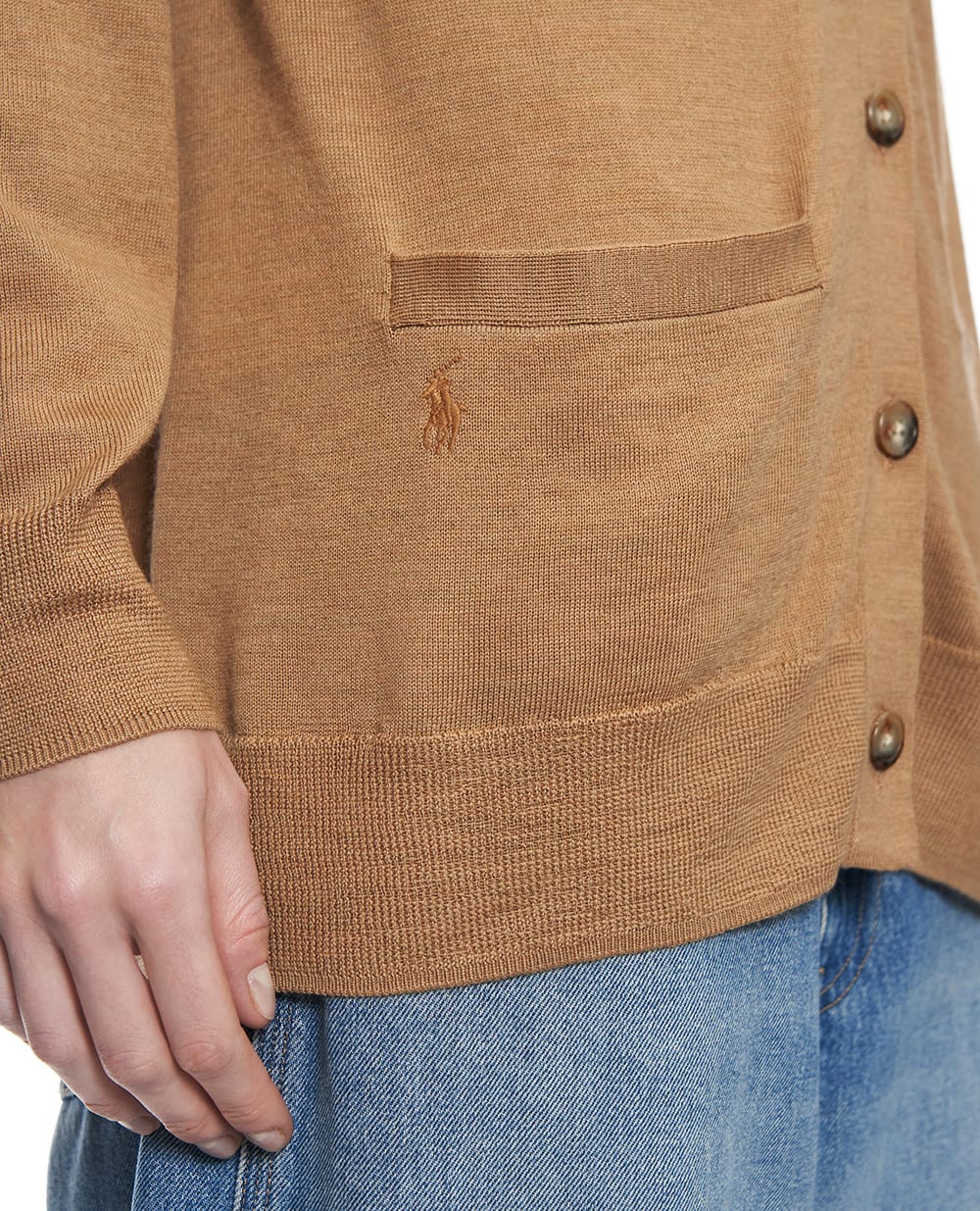 Кардиган Polo Ralph Lauren 211972138001, коричневый цвет • Купить в интернет-магазине Kameron