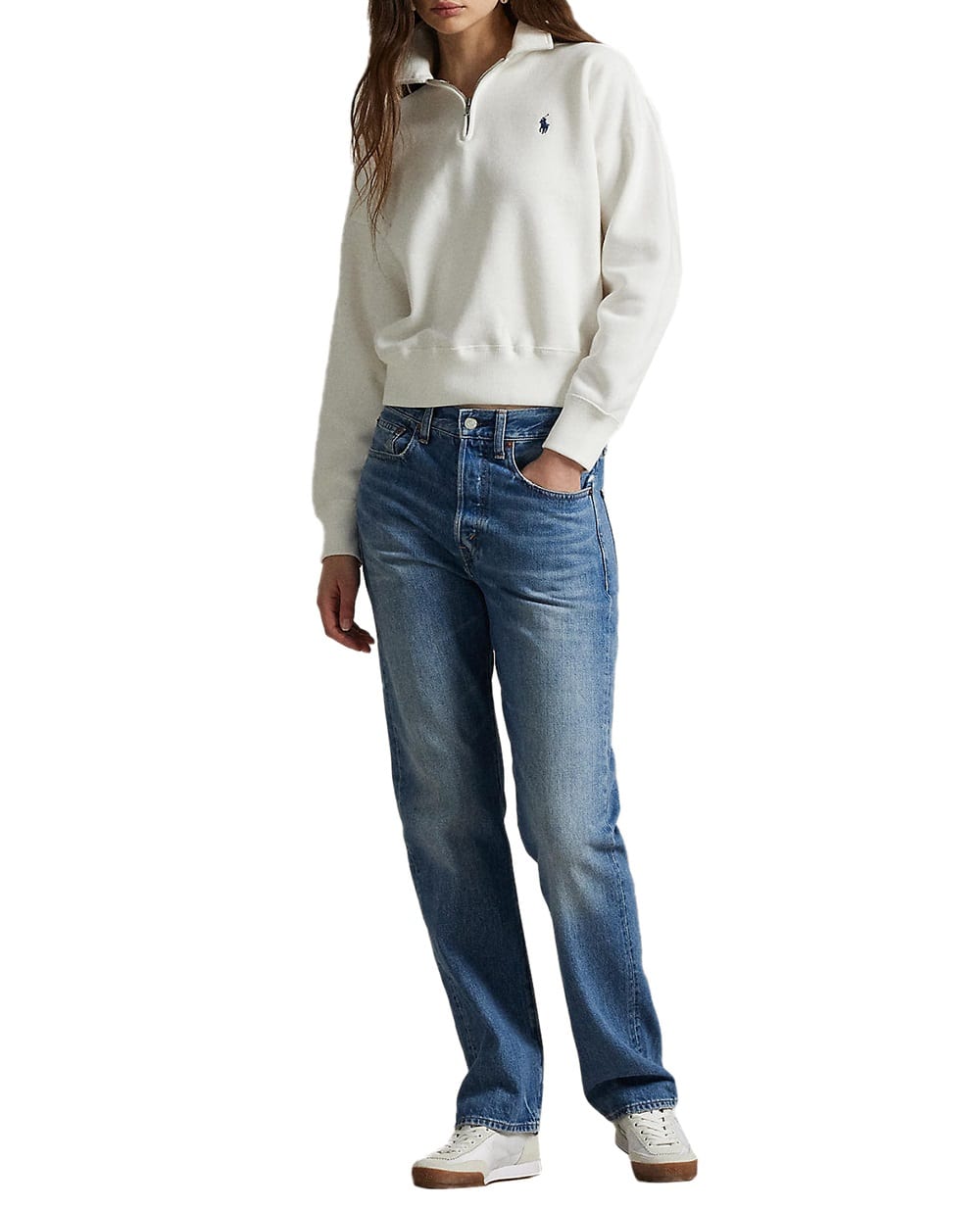 Толстовка (костюм) Polo Ralph Lauren 211971701001, белый цвет • Купить в интернет-магазине Kameron