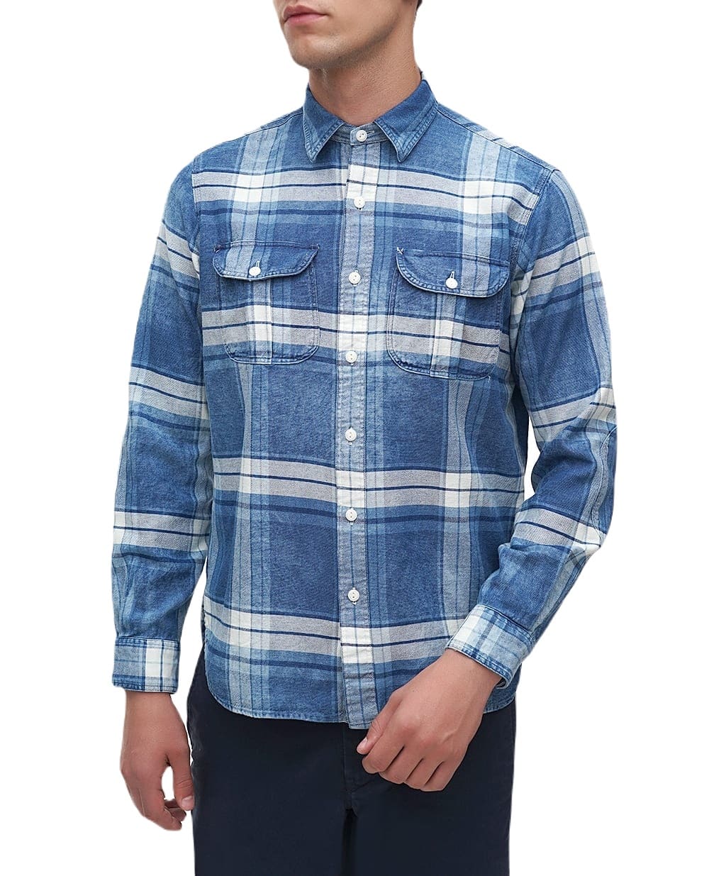 Рубашка Polo Ralph Lauren 710942119001, синий цвет • Купить в интернет-магазине Kameron
