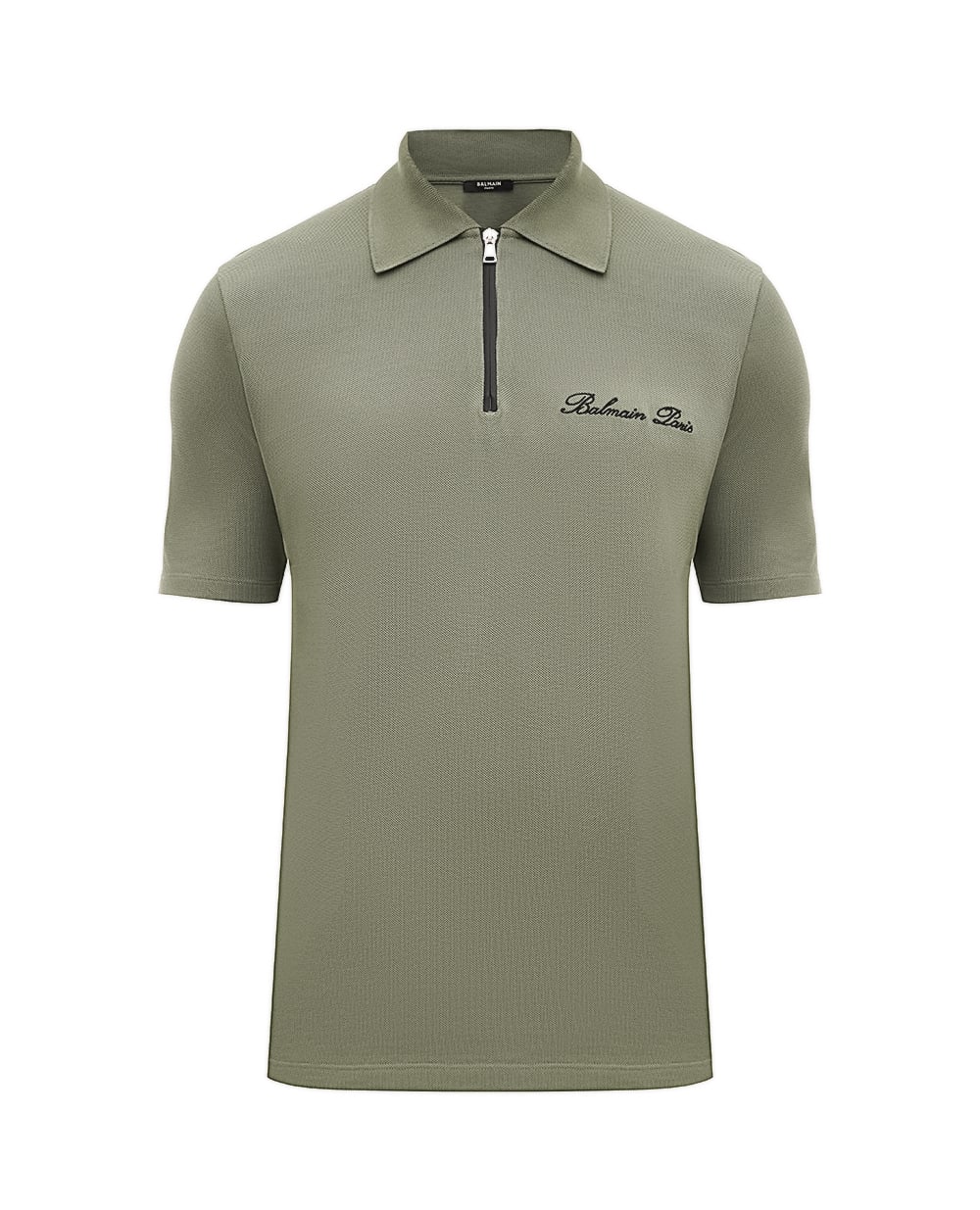 Поло Balmain DH1GC028BC78, хаки цвет • Купить в интернет-магазине Kameron
