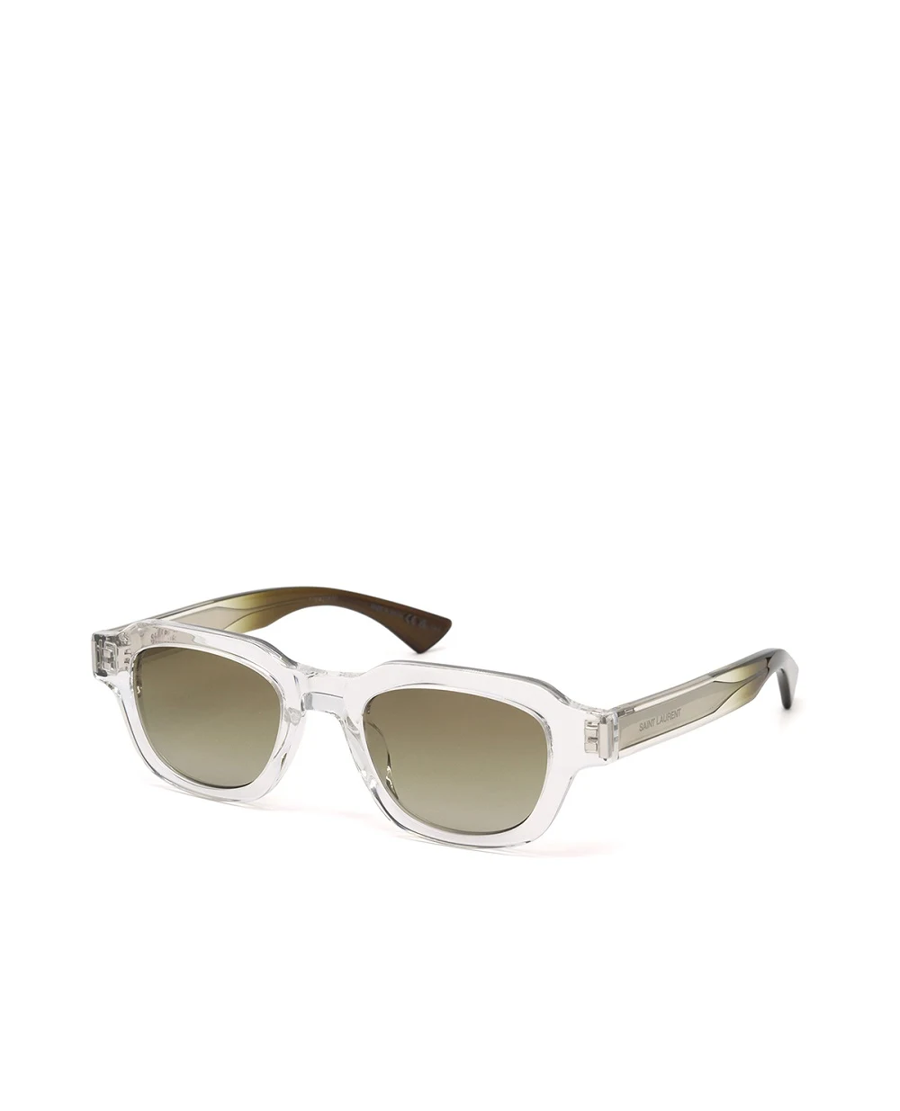 Солнцезащитные очки Saint Laurent SL 791-004, прозрачный цвет • Купить в интернет-магазине Kameron