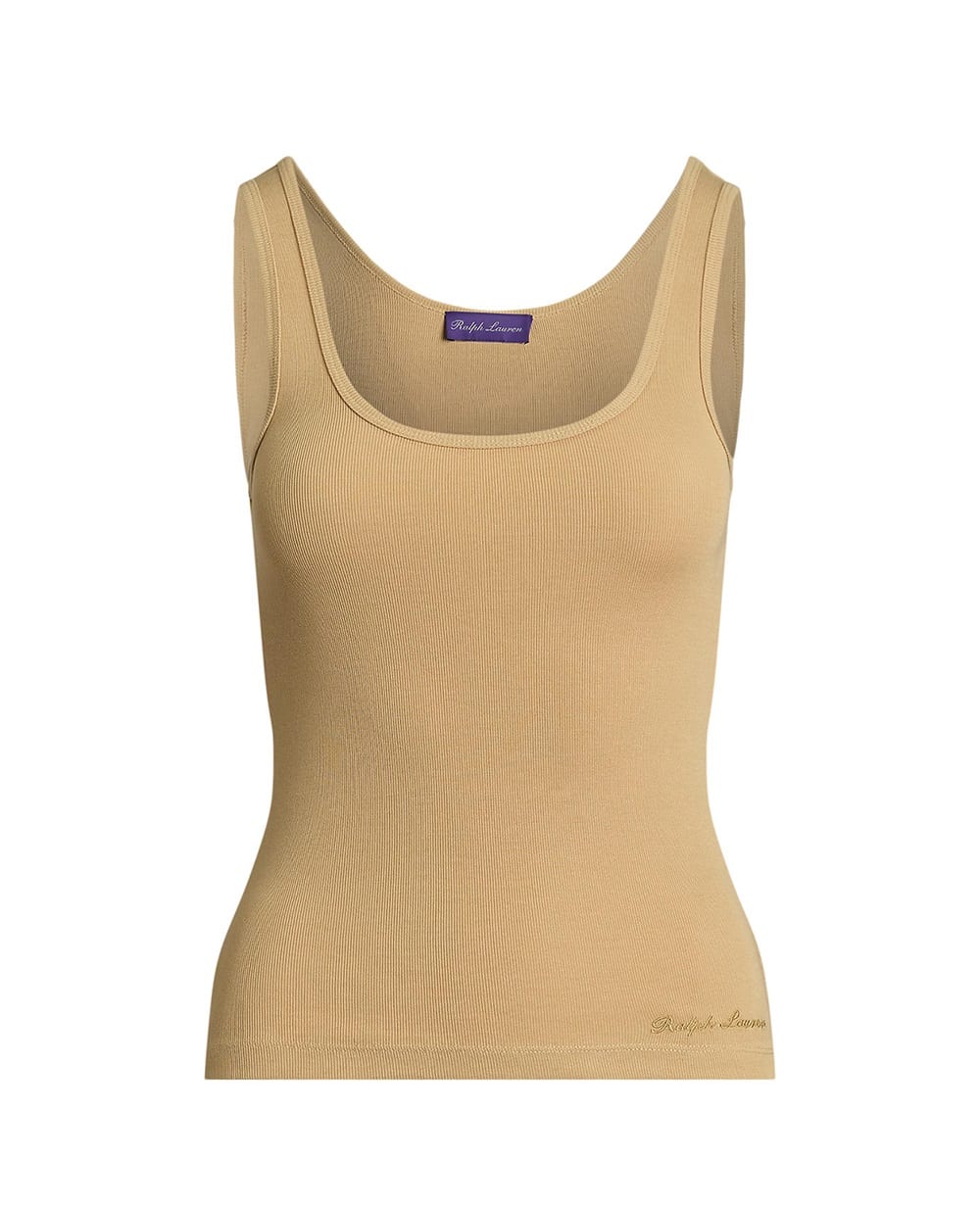 Майка Ralph Lauren Collection 290965861005, бежевый цвет • Купить в интернет-магазине Kameron
