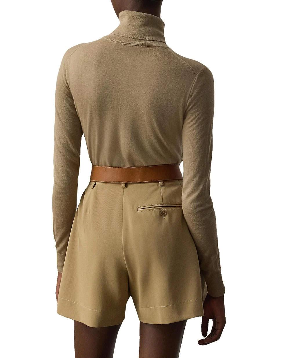 Гольф із кашеміру Ralph Lauren Collection 290919111027, коричневий колір • Купити в інтернет-магазині Kameron