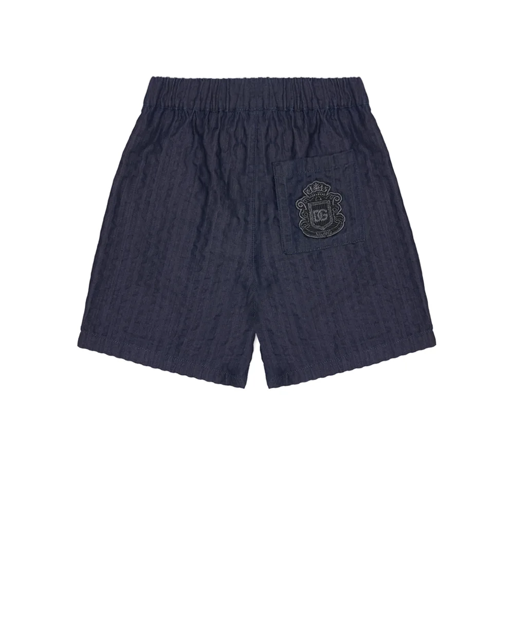 Детские шорты (костюм) Dolce&Gabbana Kids L14Q05-LDD54, синий цвет • Купить в интернет-магазине Kameron