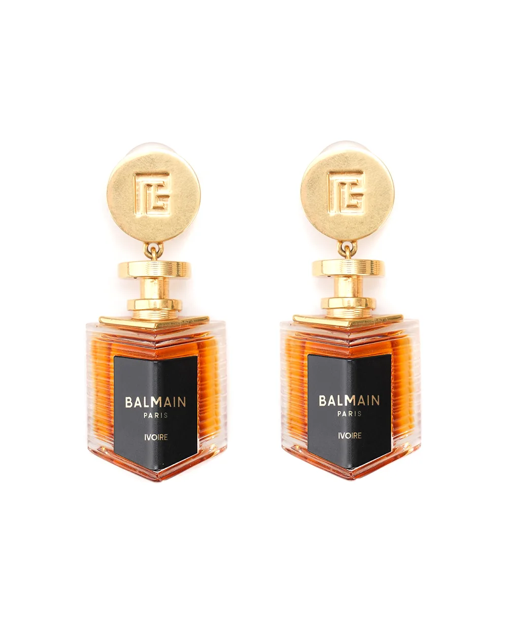 Серьги Balmain EN0XI492KBXI, золотой цвет • Купить в интернет-магазине Kameron