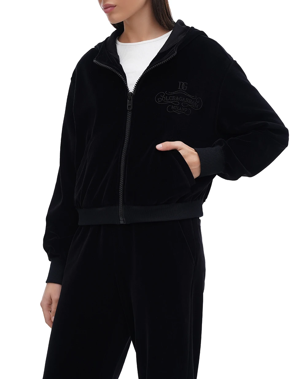 Толстовка (костюм) Dolce&Gabbana F9S15Z-GDCNX, чорний колір • Купити в інтернет-магазині Kameron