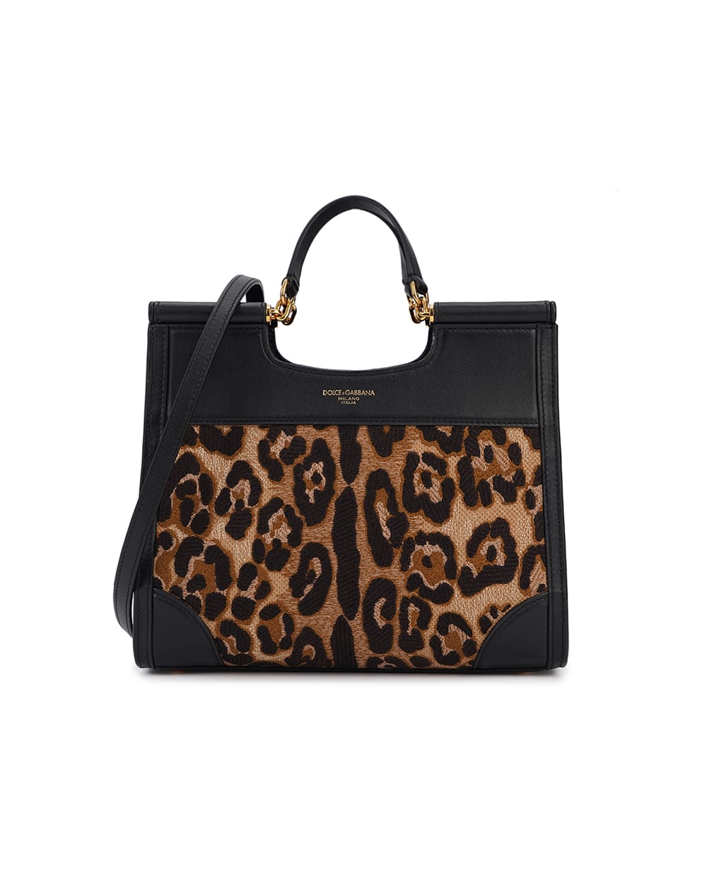 Сумка Sicily Small Dolce&Gabbana BB7728-B6I37, чорний колір • Купити в інтернет-магазині Kameron