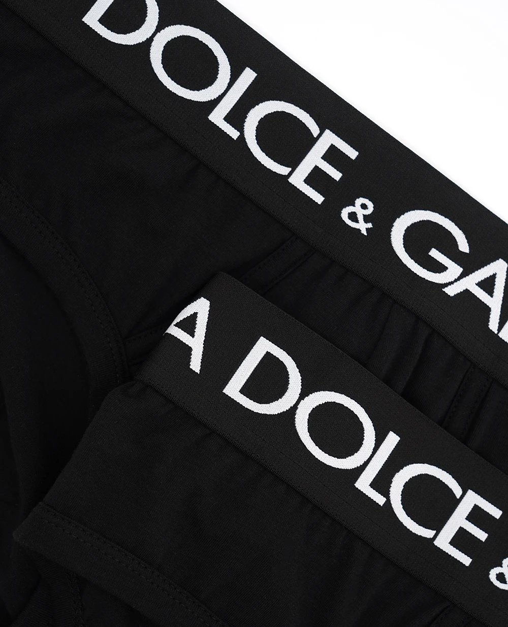 Брифы (2 шт.) Dolce&Gabbana M9D69J-ONN97, черный цвет • Купить в интернет-магазине Kameron