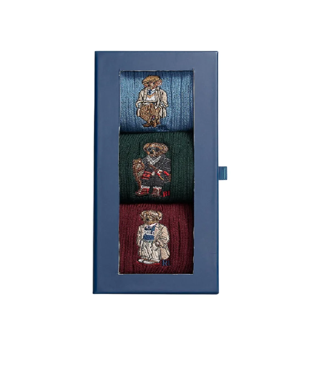 Носки Polo Bear (3 пары) Polo Ralph Lauren 449P04718001, разноцветный цвет • Купить в интернет-магазине Kameron