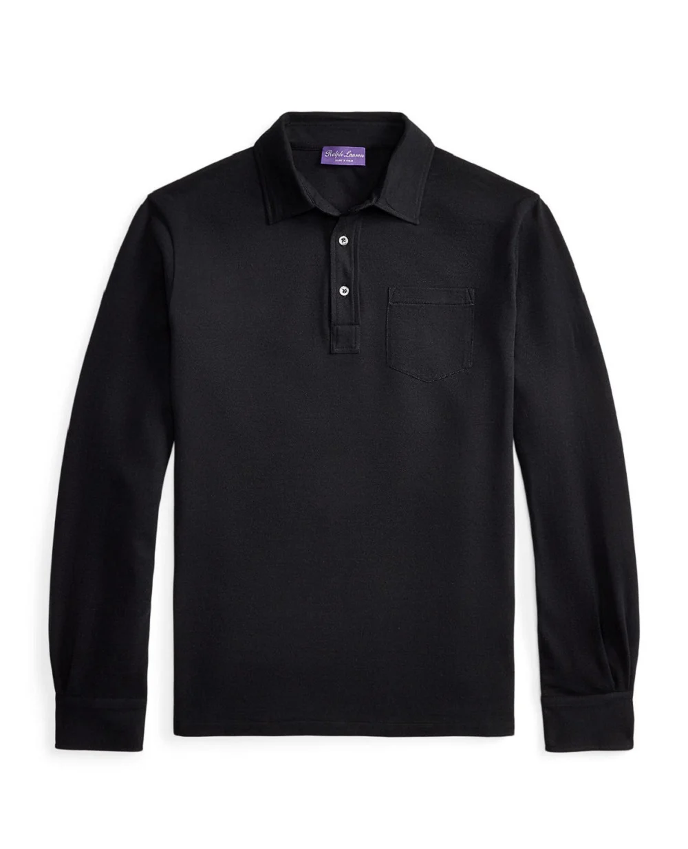Поло Ralph Lauren Purple Label 790973387001, черный цвет • Купить в интернет-магазине Kameron