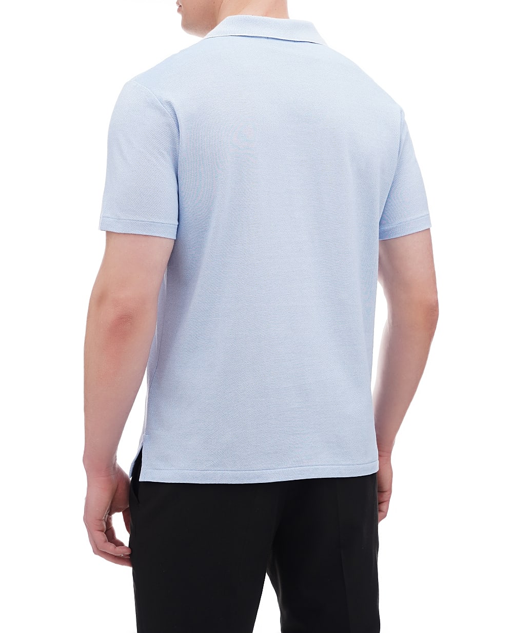 Поло Mesh Polo Ralph Lauren 710956819002, голубой цвет • Купить в интернет-магазине Kameron