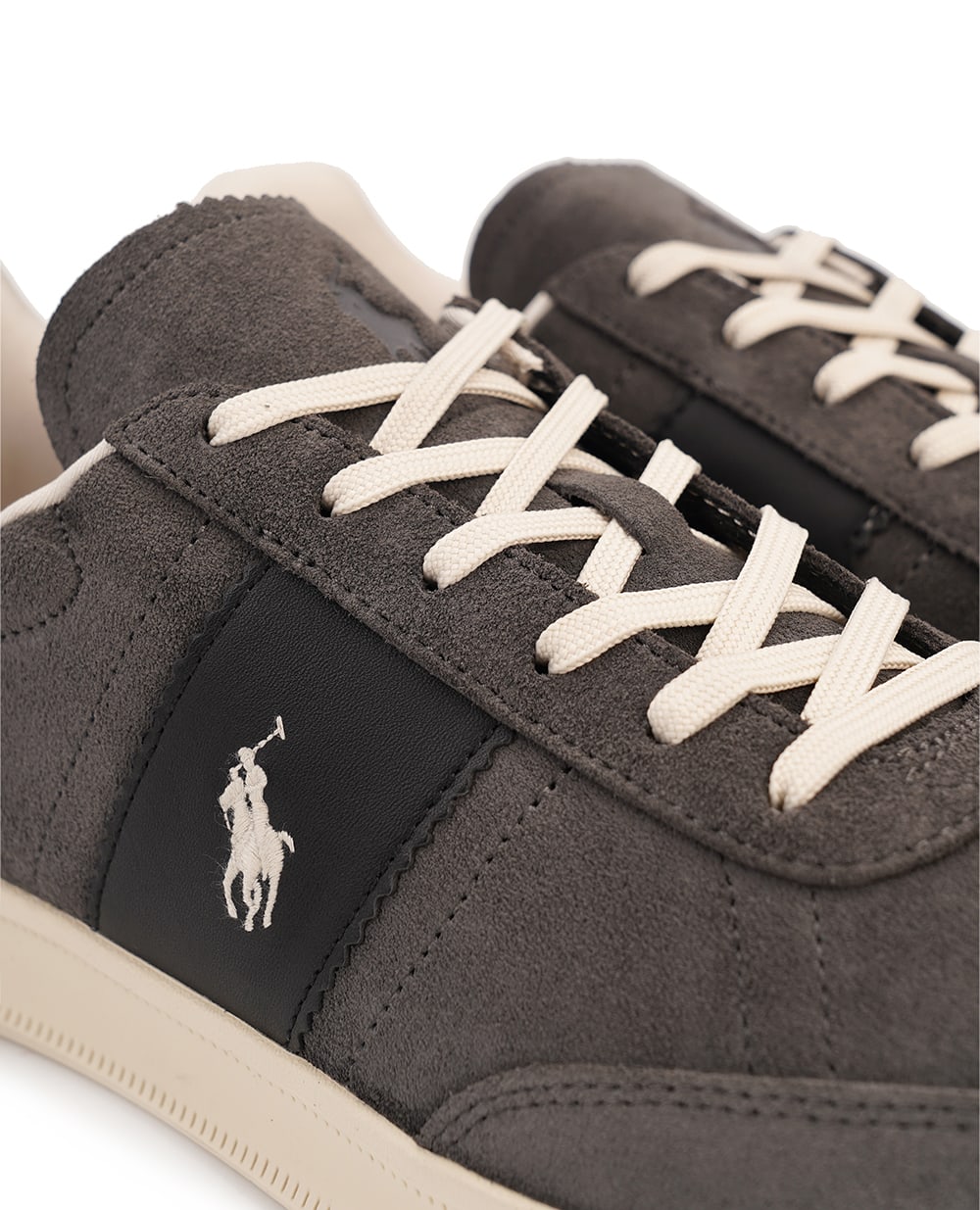 Кеды Heritage Aera Polo Ralph Lauren 809956120002, темно-серый цвет • Купить в интернет-магазине Kameron