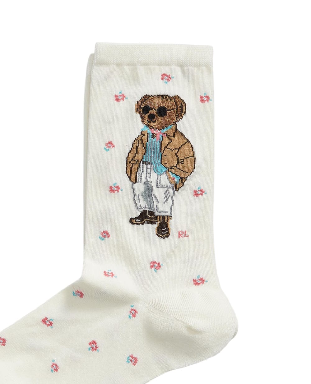 Носки Polo Bear Polo Ralph Lauren 455P10244001, слоновая кость цвет • Купить в интернет-магазине Kameron