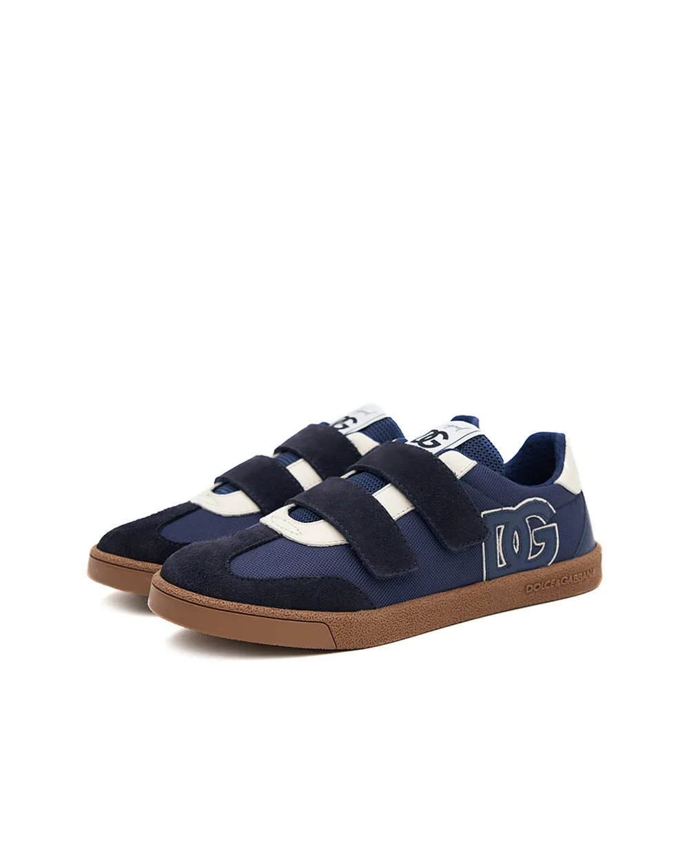 Детские кеды Dolce&Gabbana Kids DA5254-A4278-M, синий цвет • Купить в интернет-магазине Kameron