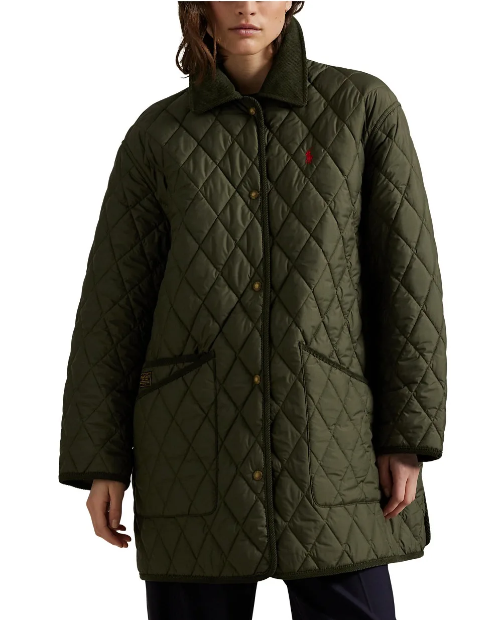 Куртка Barn Polo Ralph Lauren 211971180002, зелений колір • Купити в інтернет-магазині Kameron