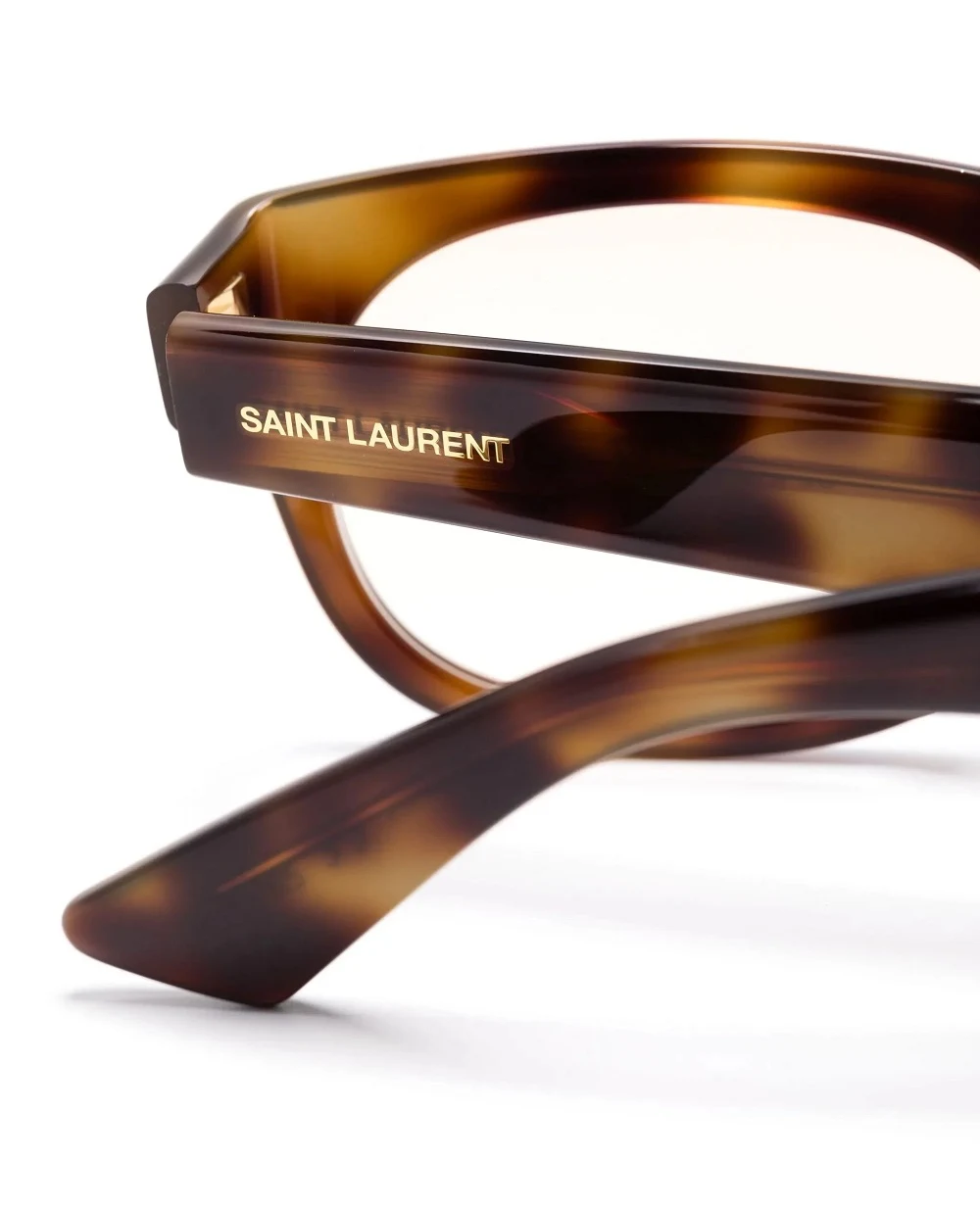Солнцезащитные очки Saint Laurent 832547-Y9956, светло-коричневый цвет • Купить в интернет-магазине Kameron
