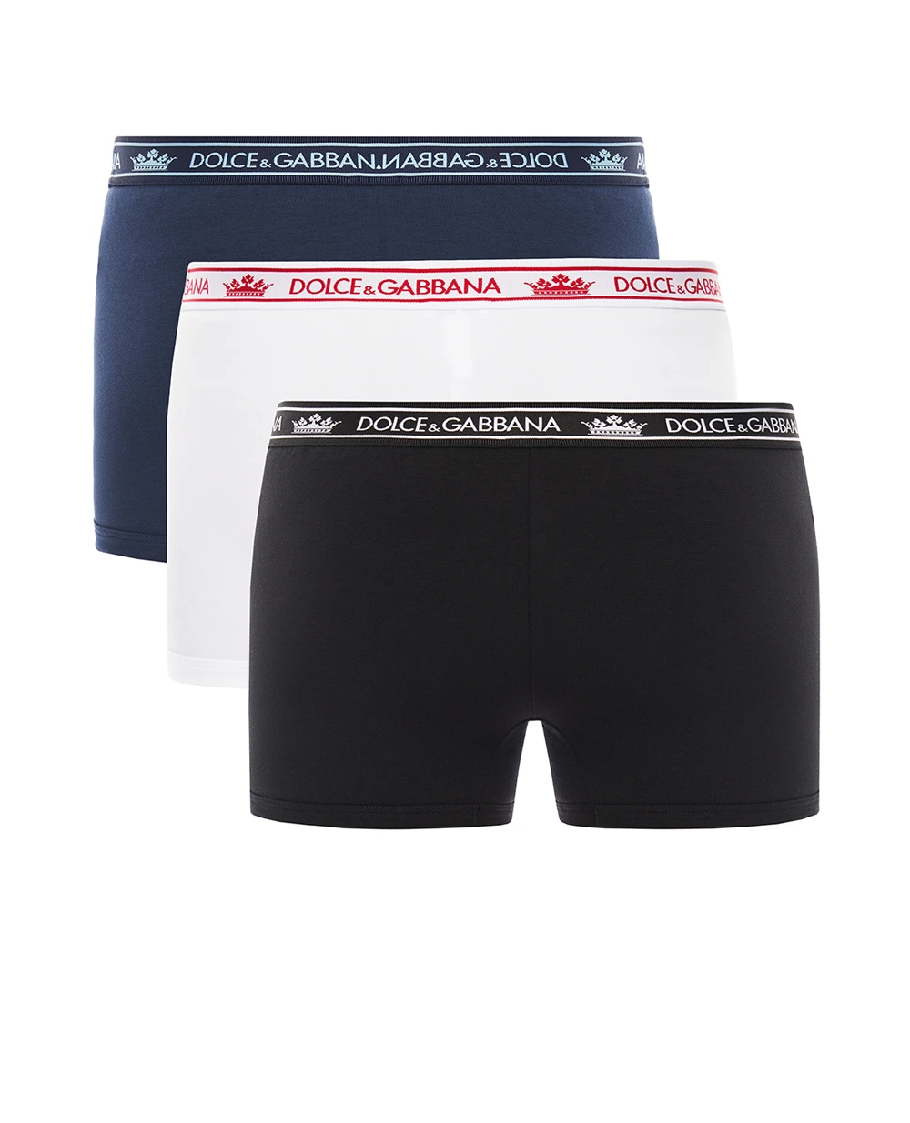 Трусы-боксеры (3 шт) Dolce&Gabbana M9A25J-ON0DA, разноцветный цвет • Купить в интернет-магазине Kameron