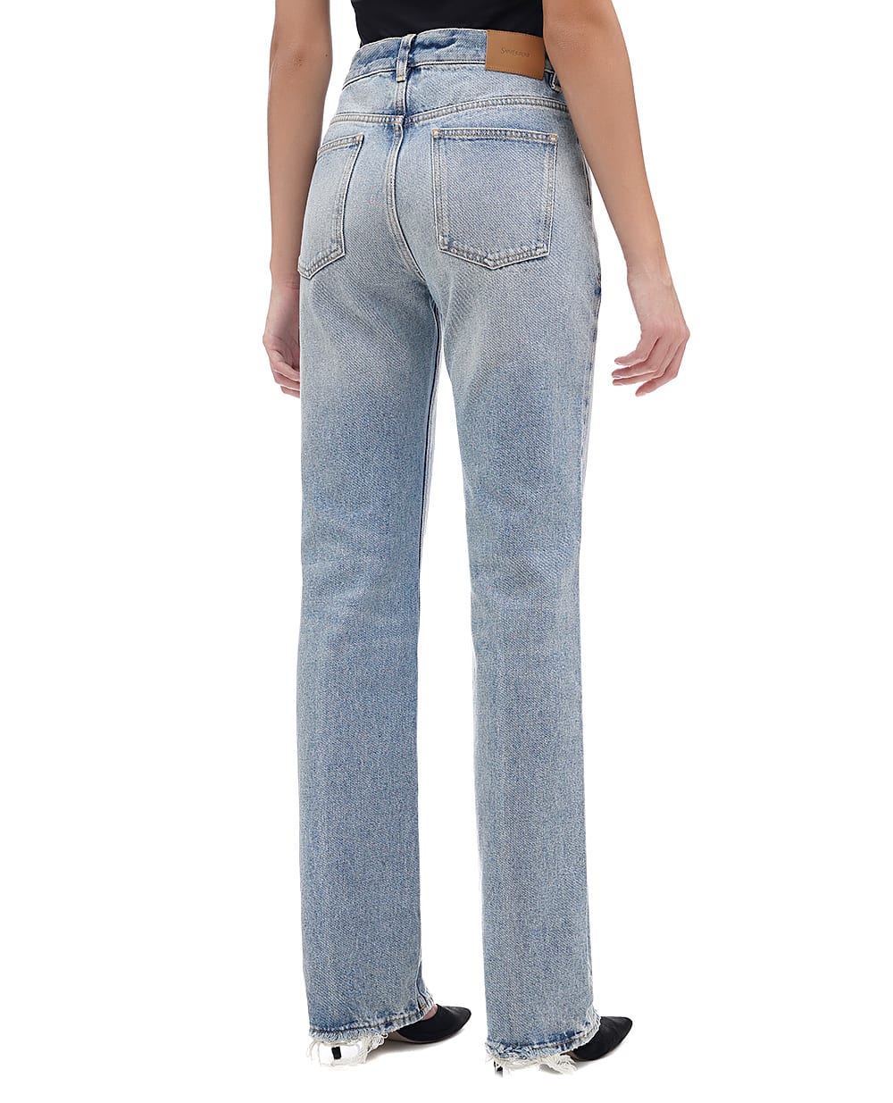 Джинси Saint Laurent 782393-Y19XA, блакитний колір • Купити в інтернет-магазині Kameron