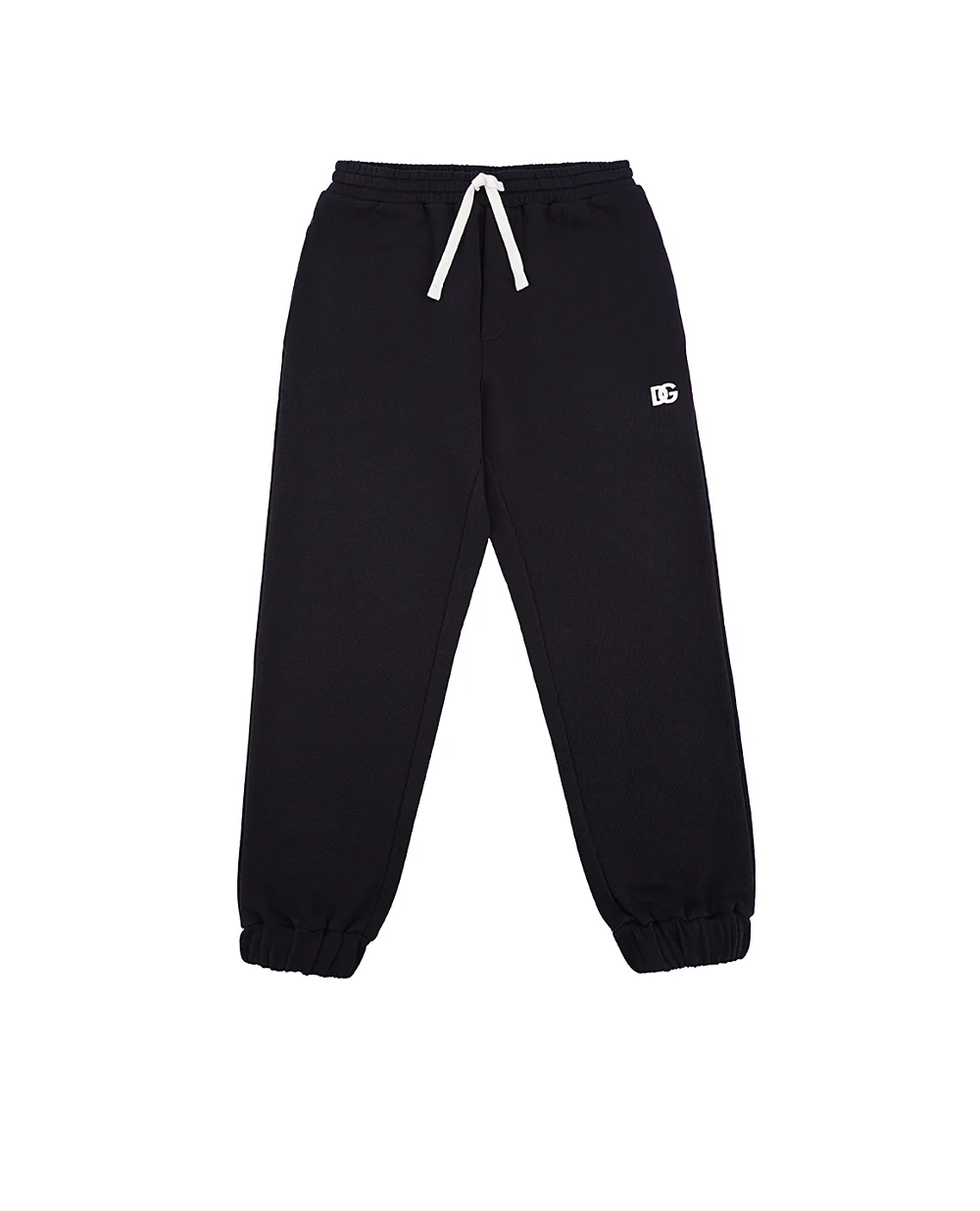 Детские брюки Dolce&Gabbana Kids L4JPJX-G7OLL-S, темно-синий цвет • Купить в интернет-магазине Kameron