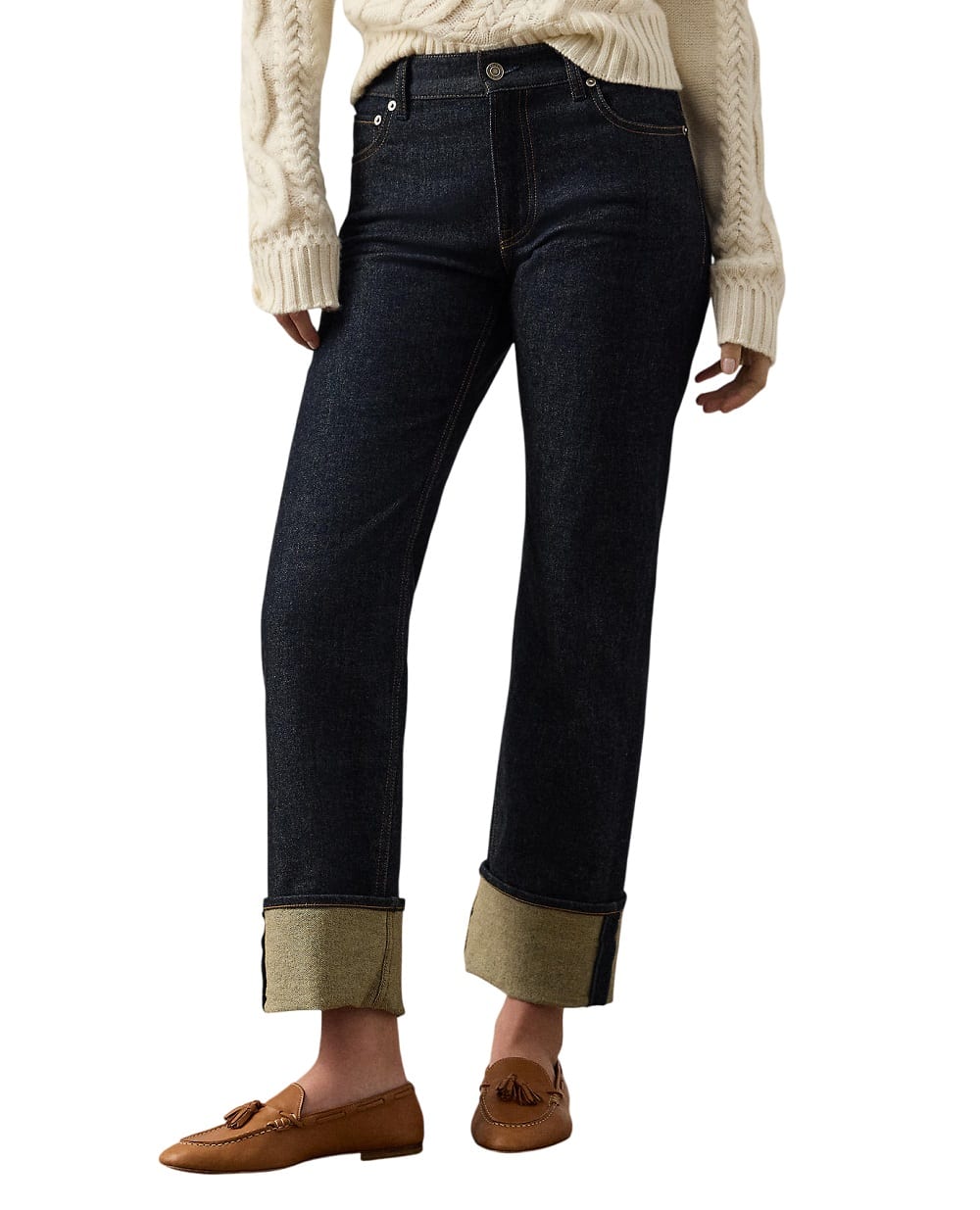Джинсы Adderley Ralph Lauren Collection 290P09816001, синий цвет • Купить в интернет-магазине Kameron