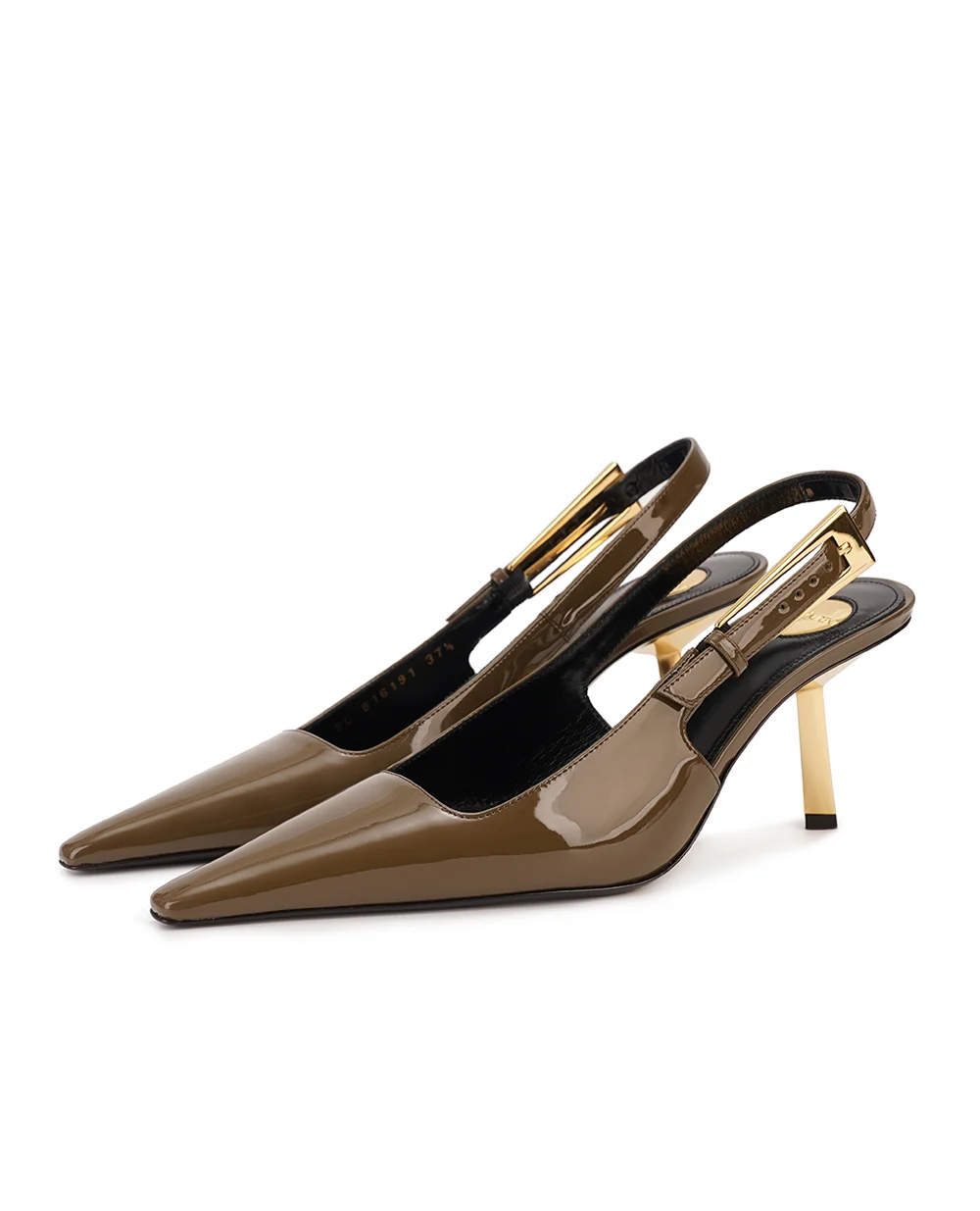 Туфли Lee Saint Laurent 819161-1TV00, хаки цвет • Купить в интернет-магазине Kameron