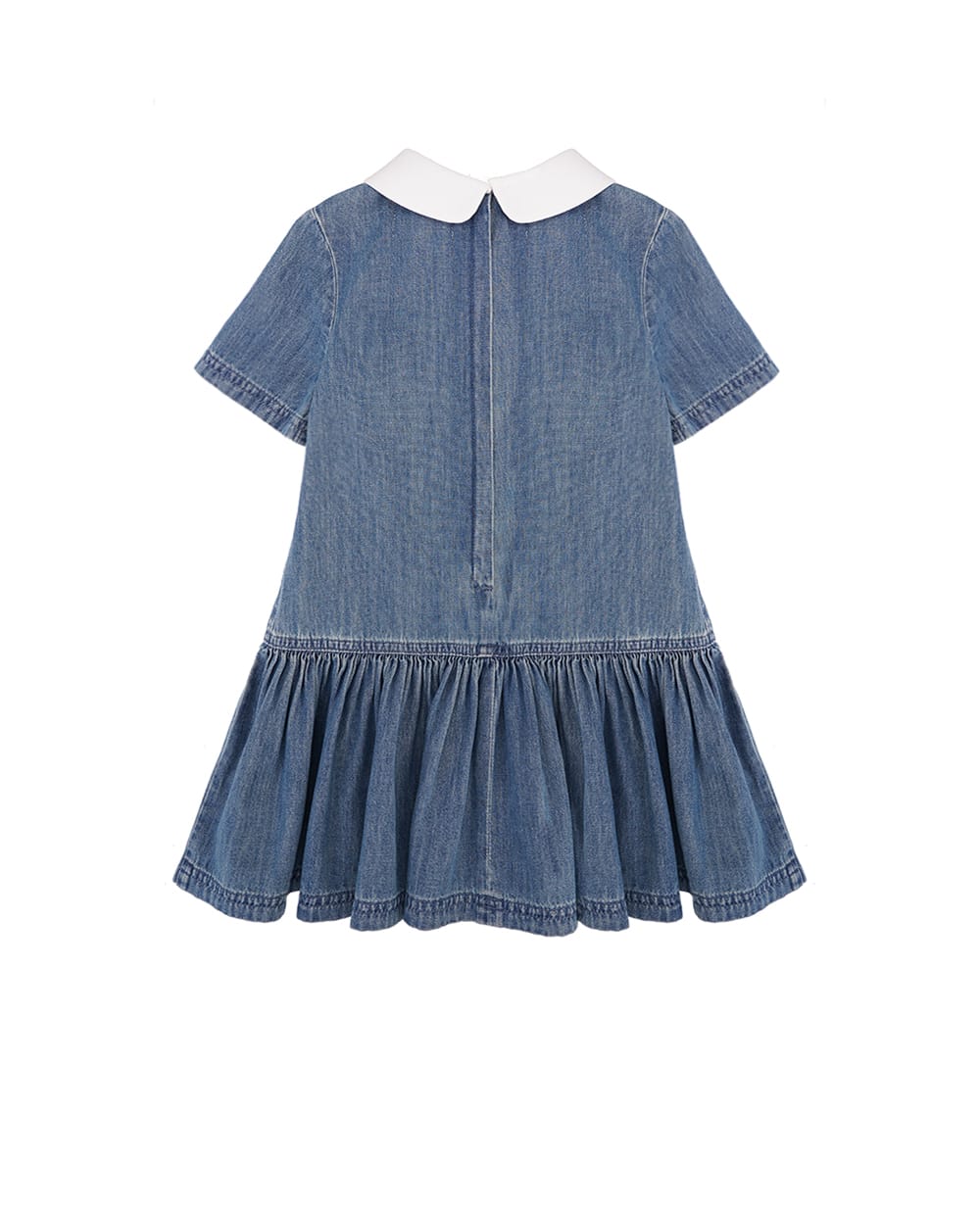 Детское платье Dolce&Gabbana Kids L54DF3-LDD06-S, синий цвет • Купить в интернет-магазине Kameron