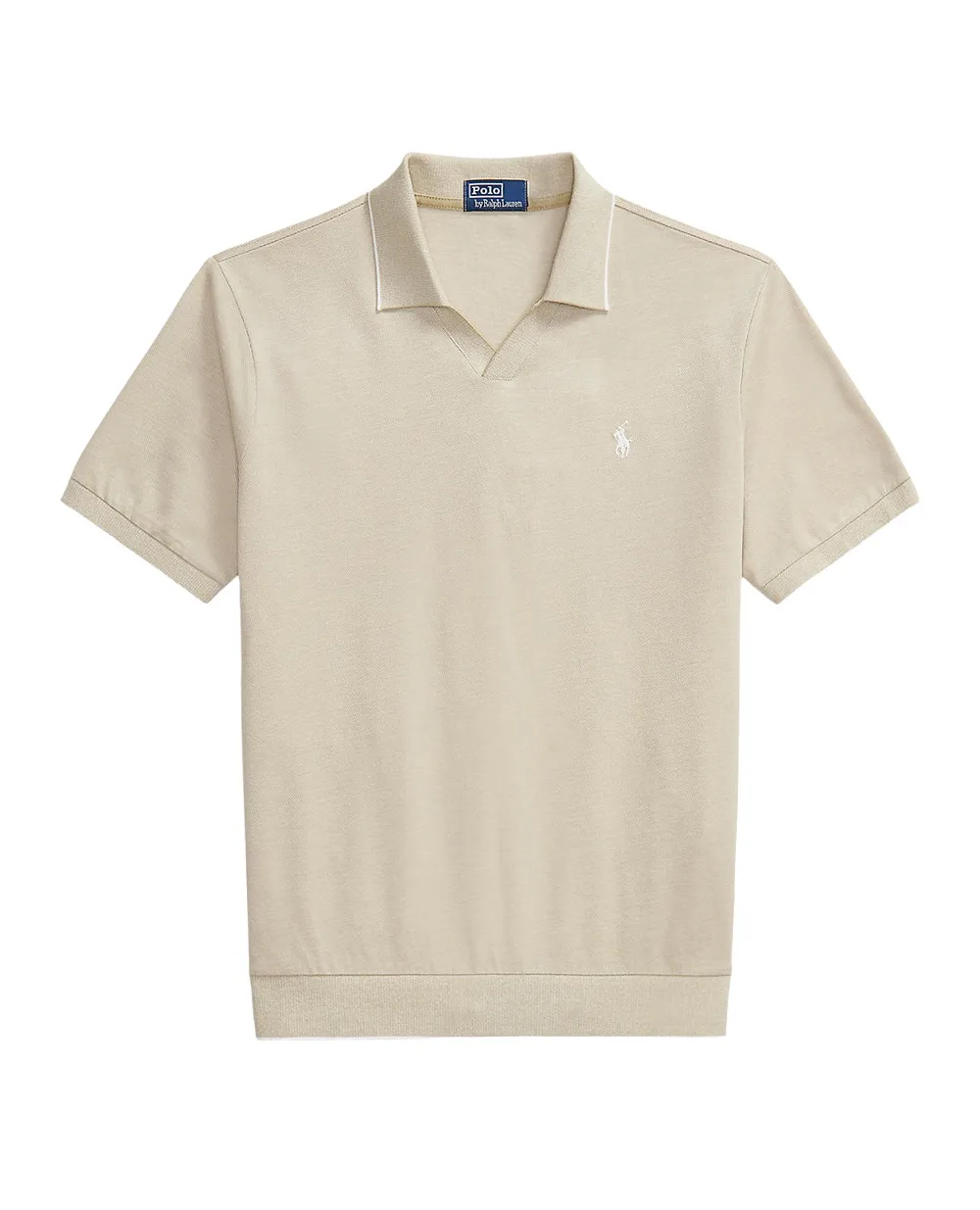 Поло Polo Ralph Lauren 710964535500, бежевый цвет • Купить в интернет-магазине Kameron