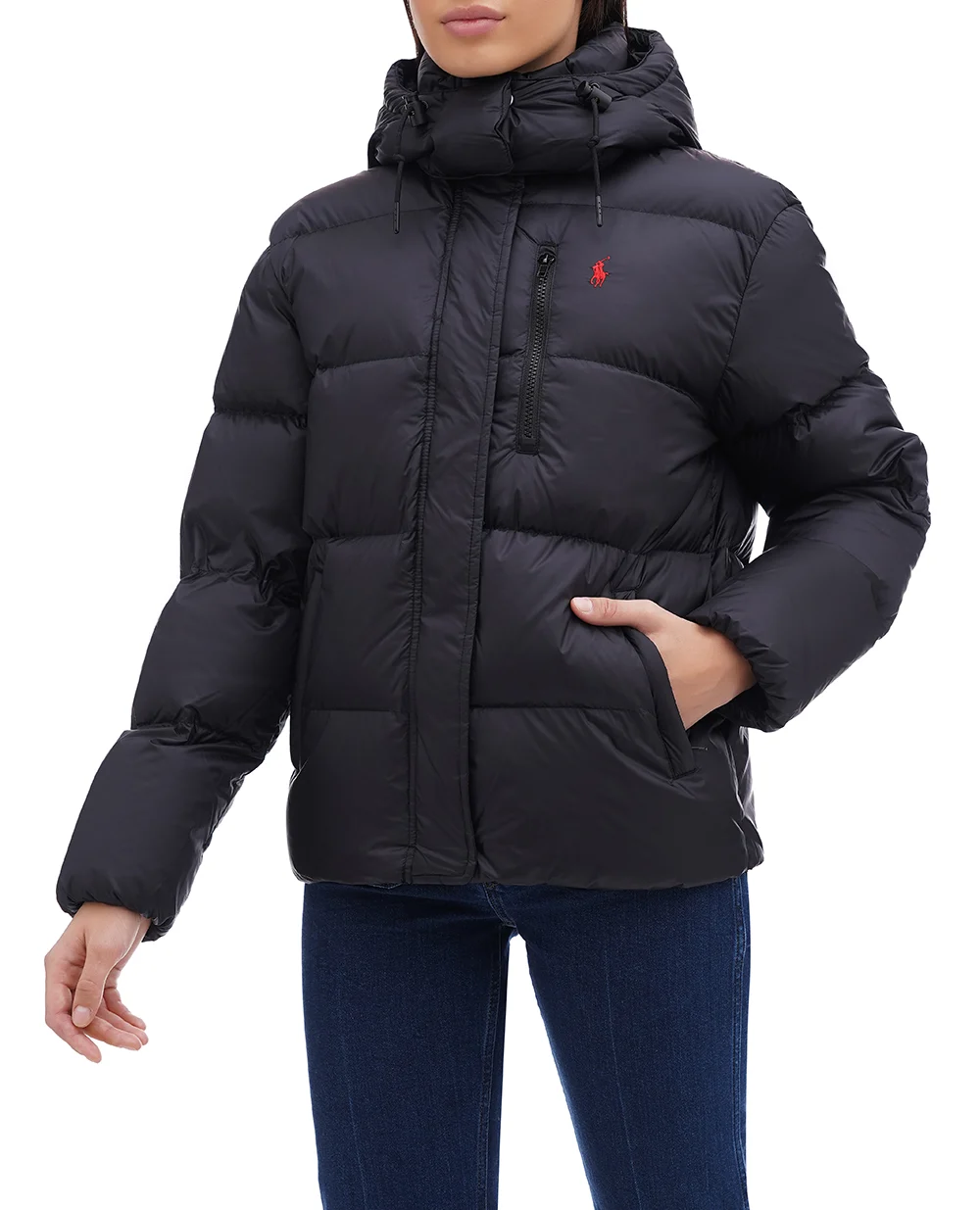 Пуховик Polo Ralph Lauren 211932183002, черный цвет • Купить в интернет-магазине Kameron