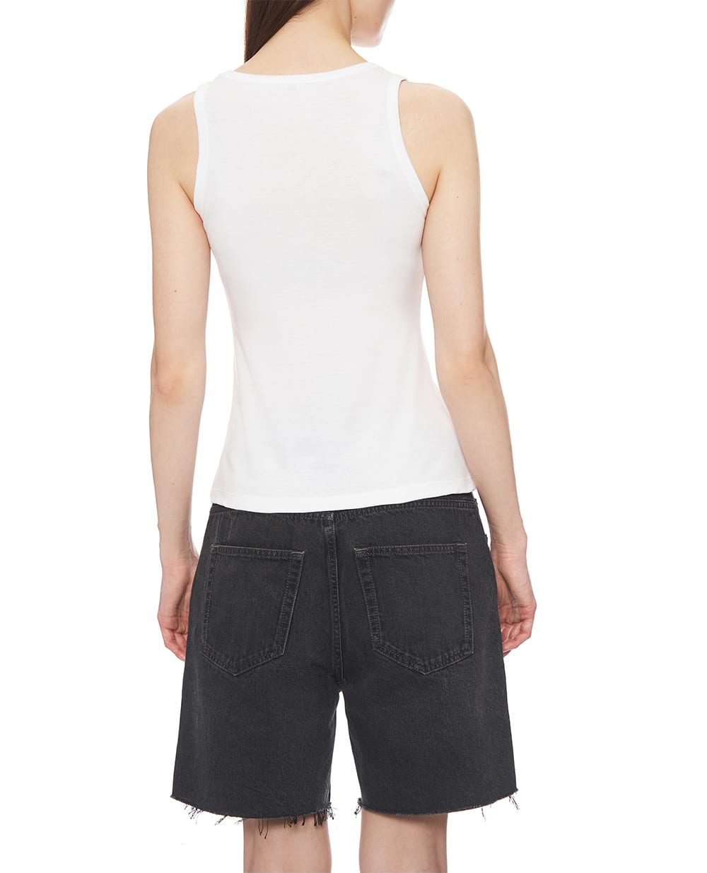 Майка Saint Laurent 824583-YB2MH, белый цвет • Купить в интернет-магазине Kameron