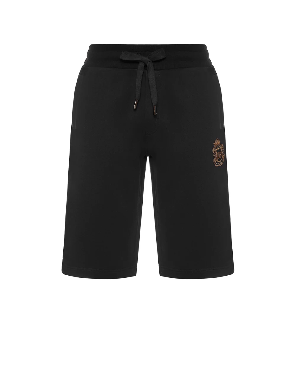 Шорты с геральдической нашивкой (костюм) Dolce&Gabbana GP07UZ-G7PZT, черный цвет • Купить в интернет-магазине Kameron