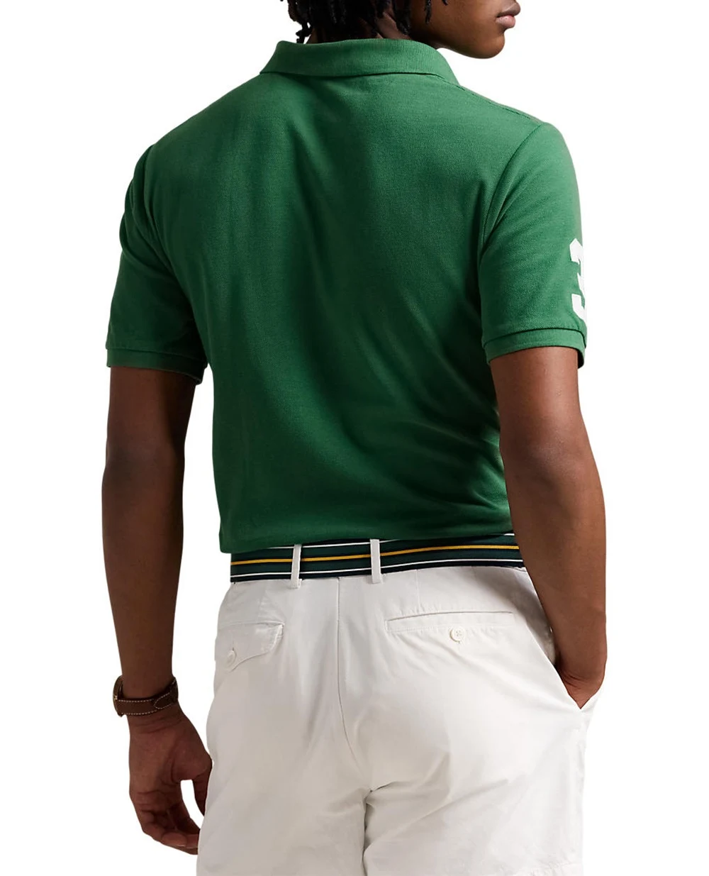 Поло Polo Ralph Lauren 710969625002, зеленый цвет • Купить в интернет-магазине Kameron