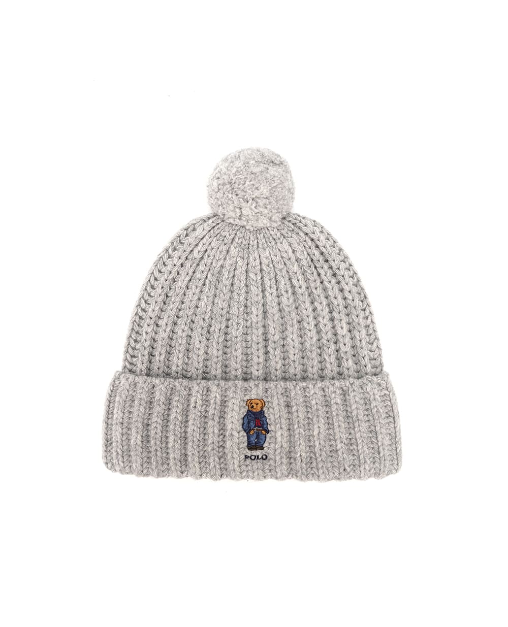 Шапка Polo Bear Polo Ralph Lauren 455931876002, серый цвет • Купить в интернет-магазине Kameron