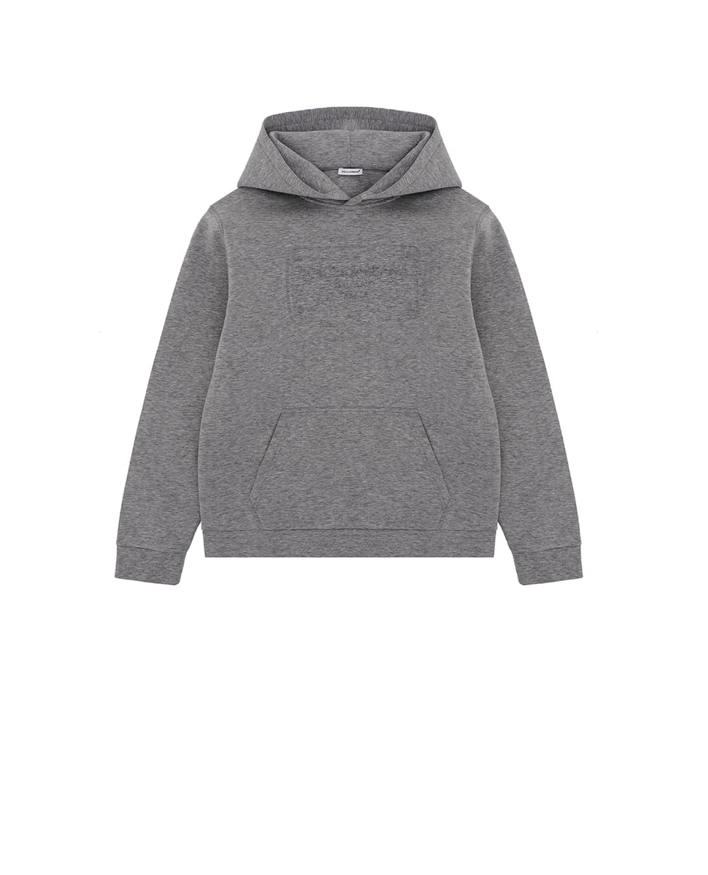 Детское худи Dolce&Gabbana Kids L4JWKO-G7N0C-B, серый цвет • Купить в интернет-магазине Kameron