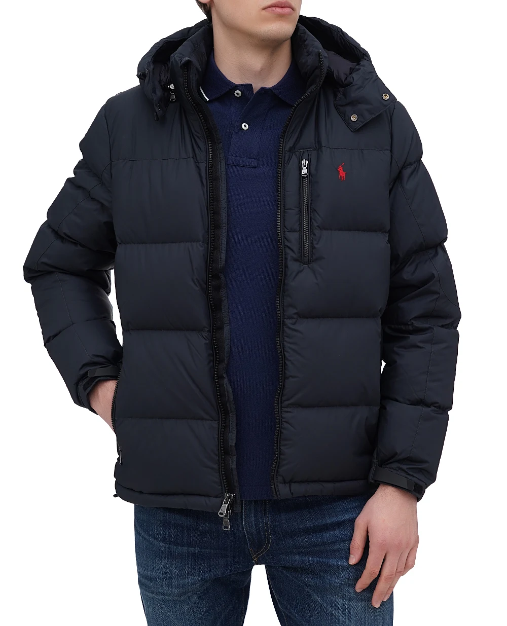 Пуховик Polo Ralph Lauren 710940237001, черный цвет • Купить в интернет-магазине Kameron
