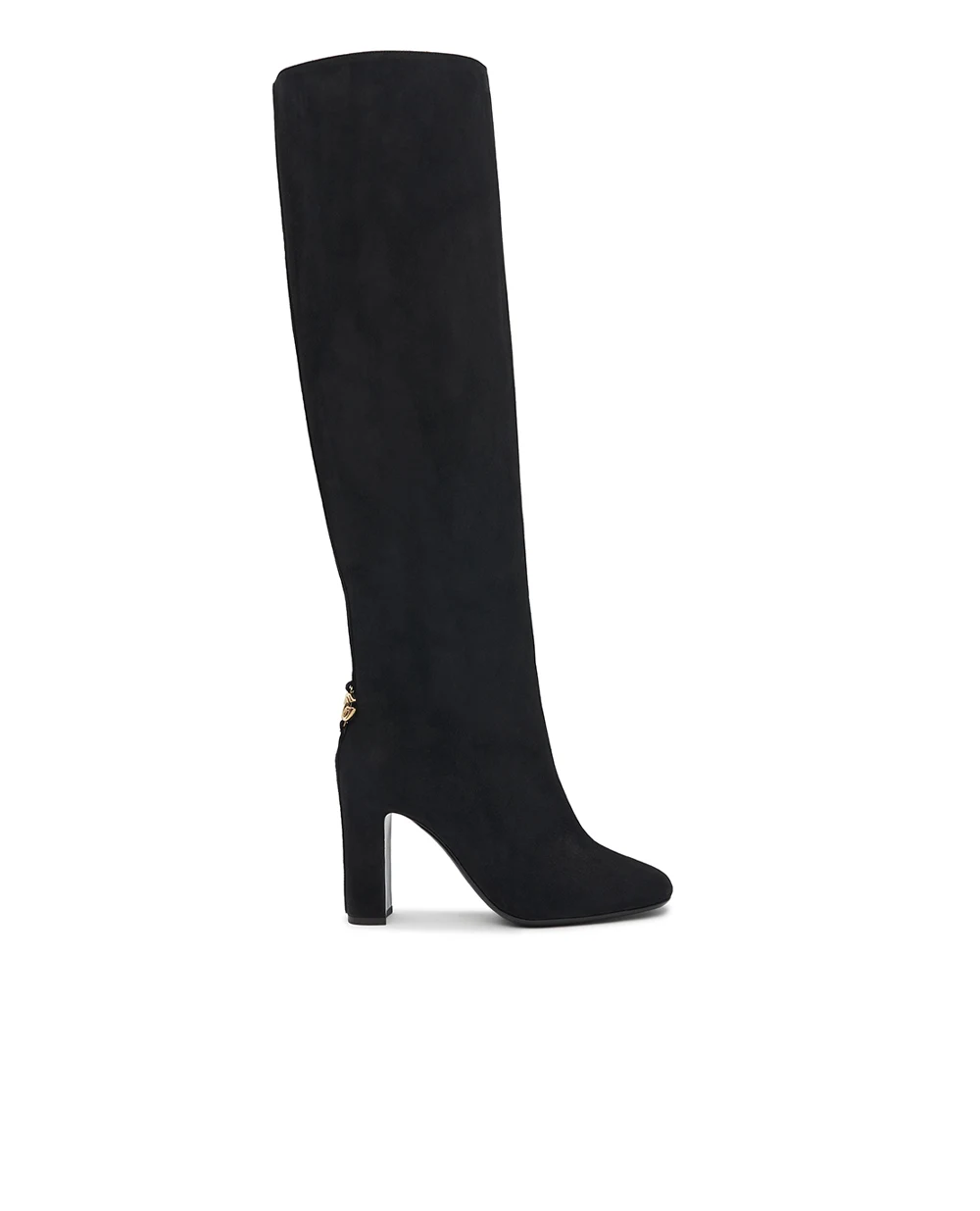 Сапоги из замши Dolce&Gabbana CU1218-A1275, черный цвет • Купить в интернет-магазине Kameron