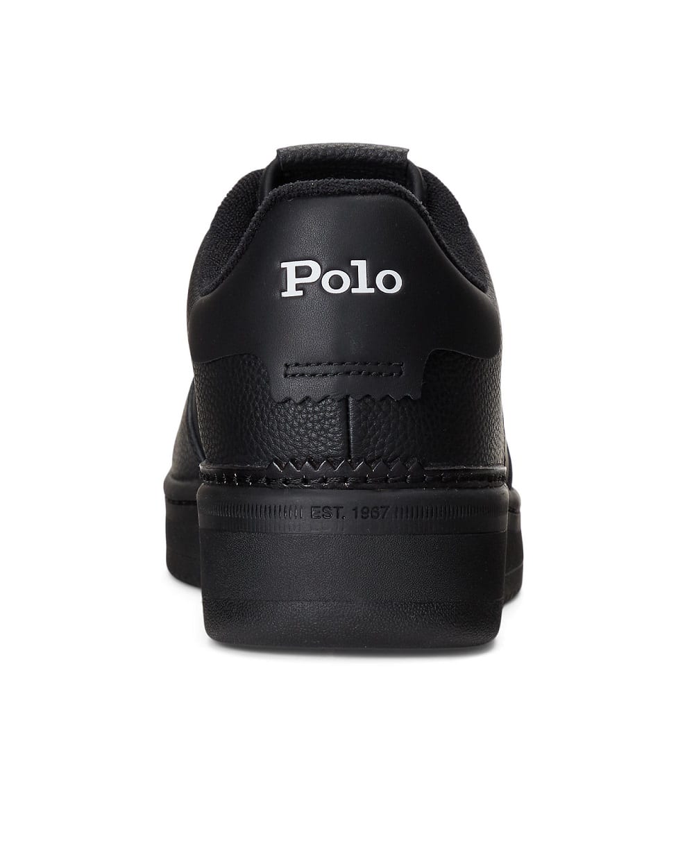 Кроссовки из кожи Polo Ralph Lauren 809891791002, черный цвет • Купить в интернет-магазине Kameron