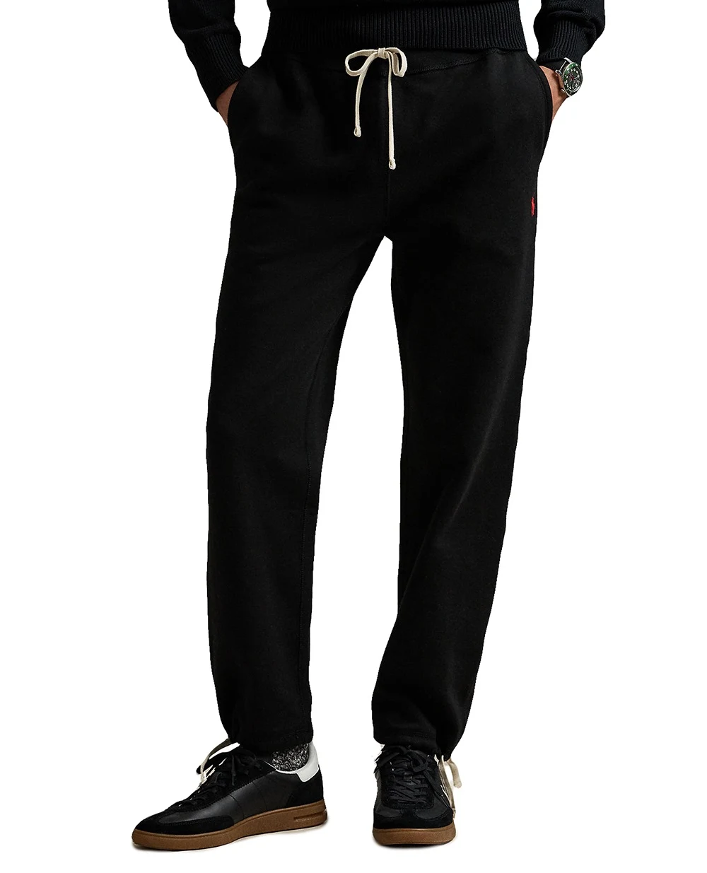 Спортивные брюки (костюм) Polo Ralph Lauren 710548562002, черный цвет • Купить в интернет-магазине Kameron