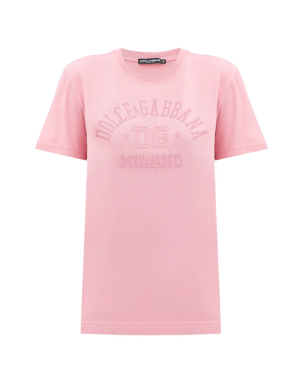 Футболка Dolce&Gabbana F8V42Z-GDCX2, розовый цвет • Купить в интернет-магазине Kameron