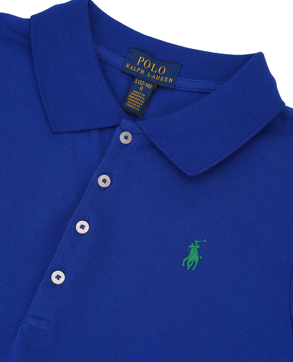 Детское платье Polo Ralph Lauren Kids 313862334009, синий цвет • Купить в интернет-магазине Kameron