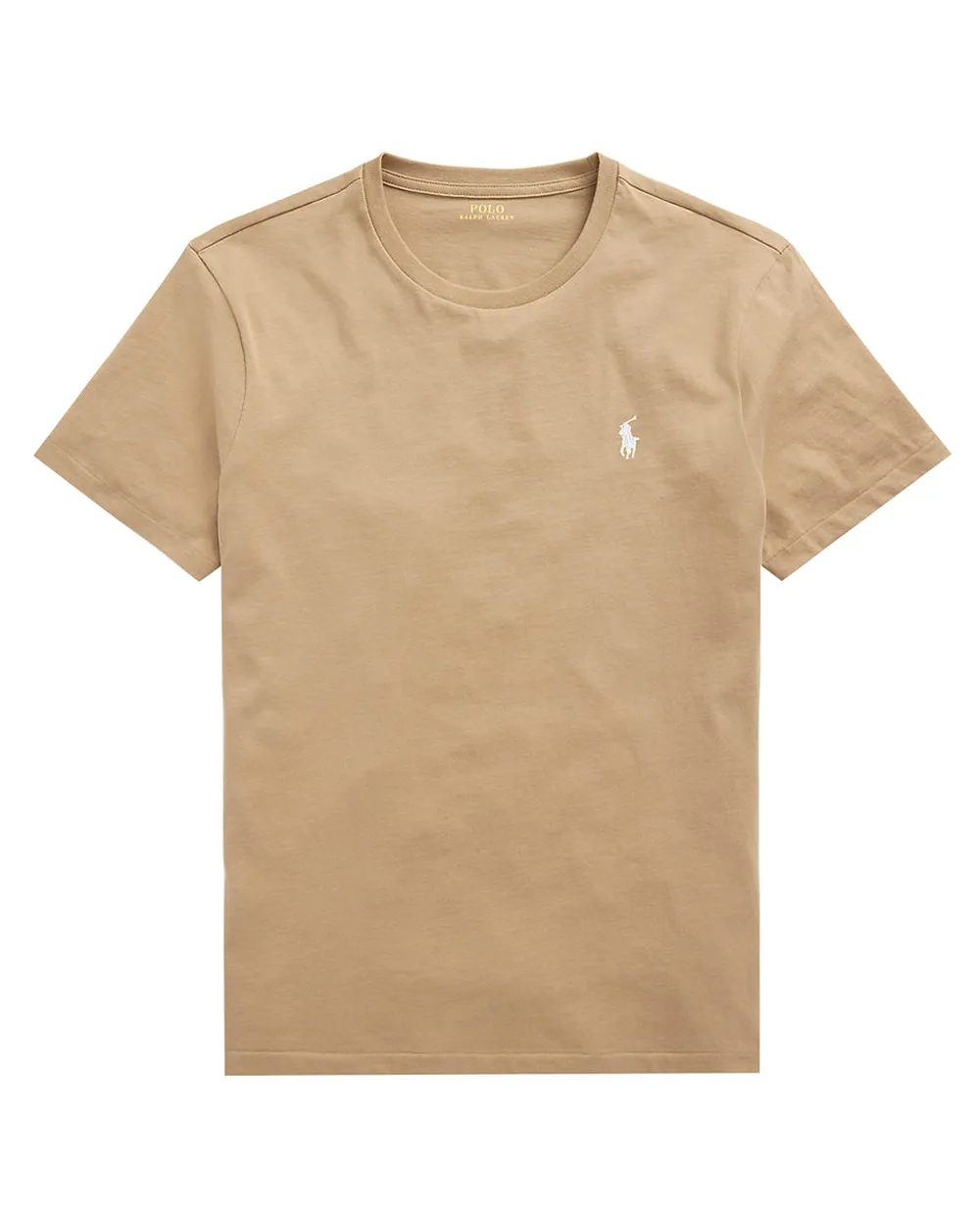 Футболка Polo Ralph Lauren 710671438329, бежевый цвет • Купить в интернет-магазине Kameron