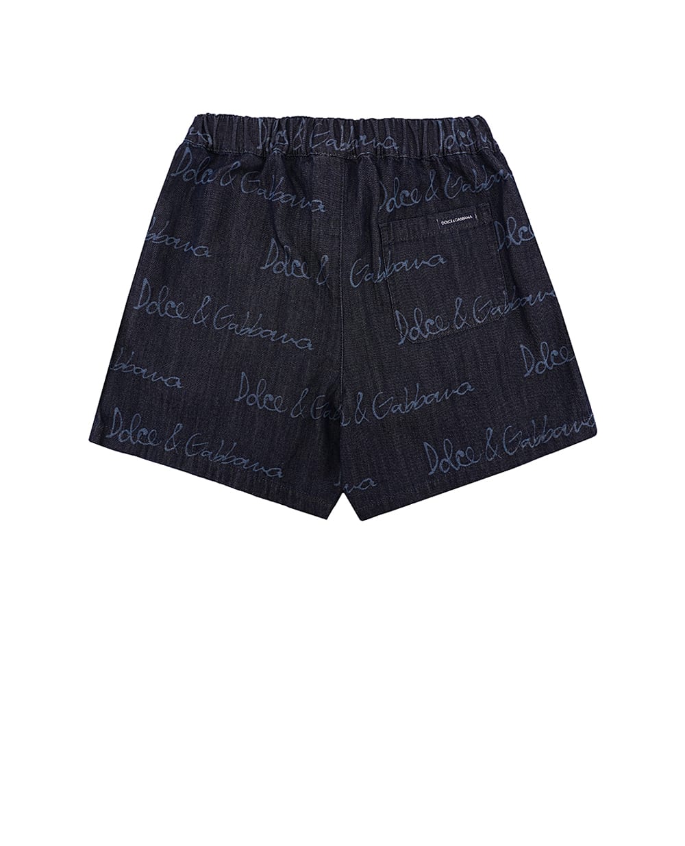 Детские шорты Dolce&Gabbana Kids L13Q60-LDC87, темно-синий цвет • Купить в интернет-магазине Kameron