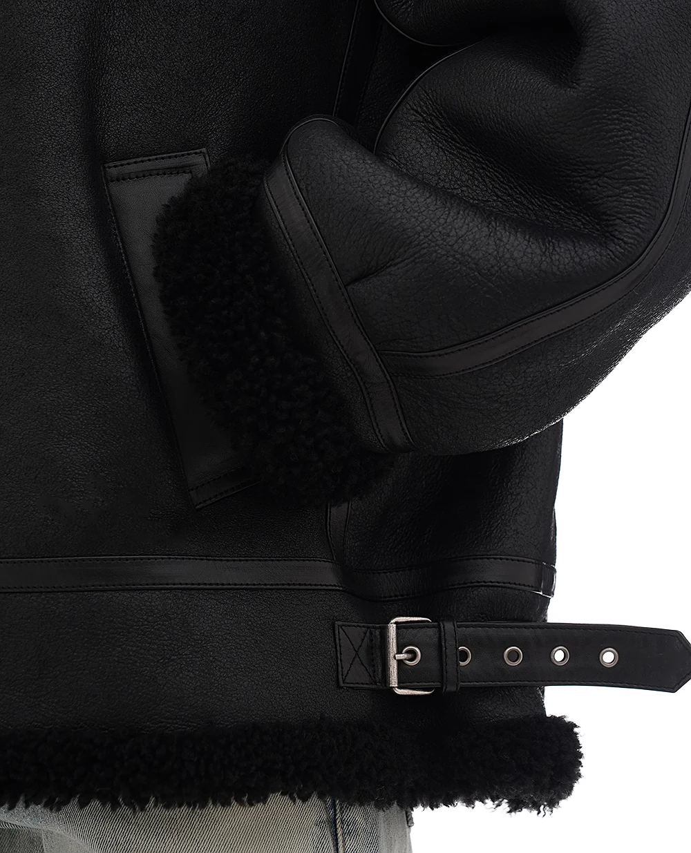 Дублянка Saint Laurent 800896-YCOW2, чорний колір • Купити в інтернет-магазині Kameron