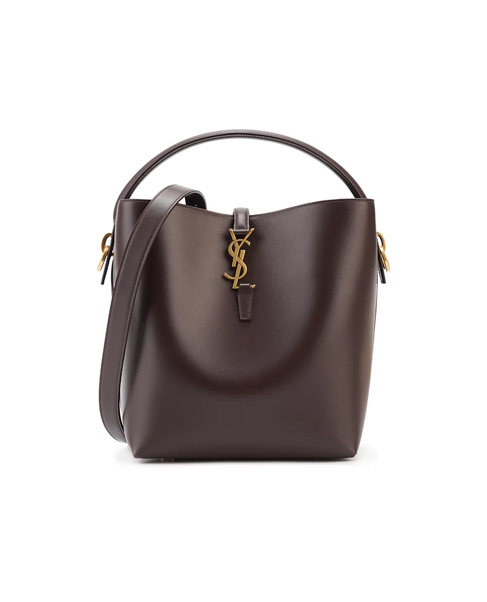 Кожаная сумка Le 37 Saint Laurent 742828-2R20W, коричневый цвет • Купить в интернет-магазине Kameron