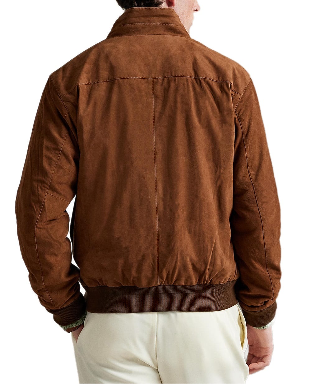 Замшевая куртка Polo Ralph Lauren 710970579001, коричневый цвет • Купить в интернет-магазине Kameron