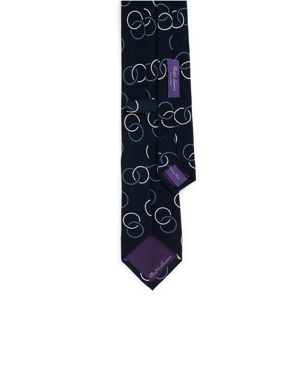 Шелковый галстук Ralph Lauren Purple Label 791965626001, синий цвет • Купить в интернет-магазине Kameron