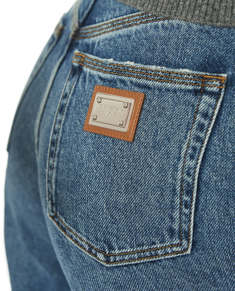 Джинси Dolce&Gabbana FTC79D-G8NR5, блакитний колір • Купити в інтернет-магазині Kameron