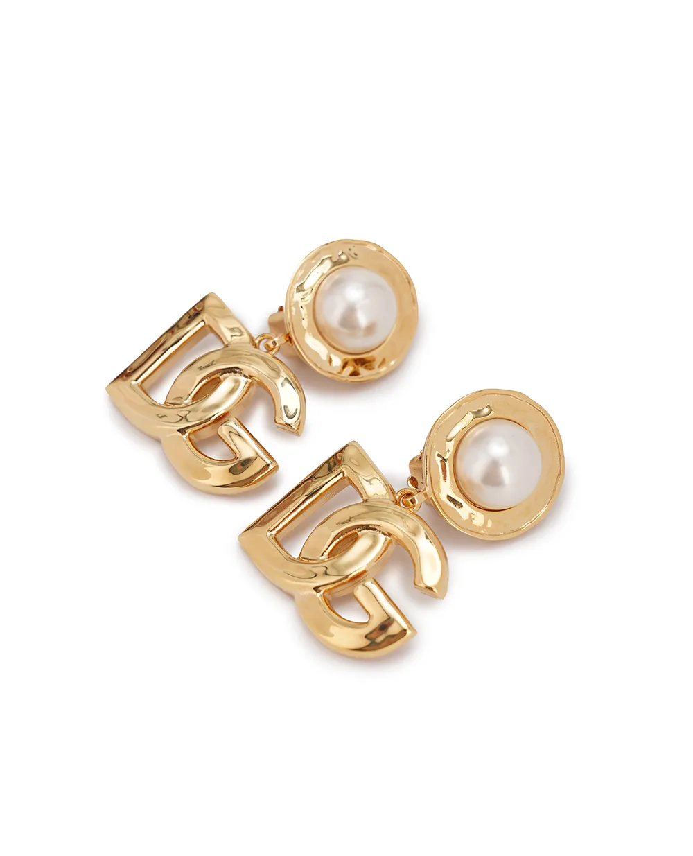 Серьги DG Logo Dolce&Gabbana WEQ6L2-W1111, золотой цвет • Купить в интернет-магазине Kameron